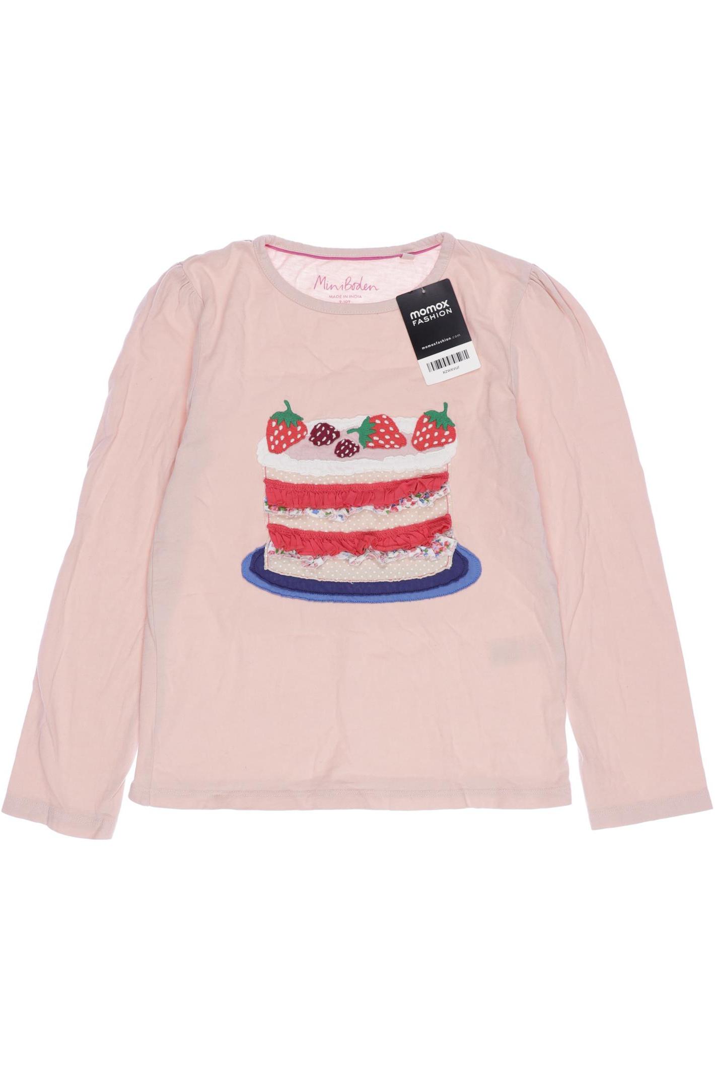

Mini Boden Damen Langarmshirt, pink, Gr. 140