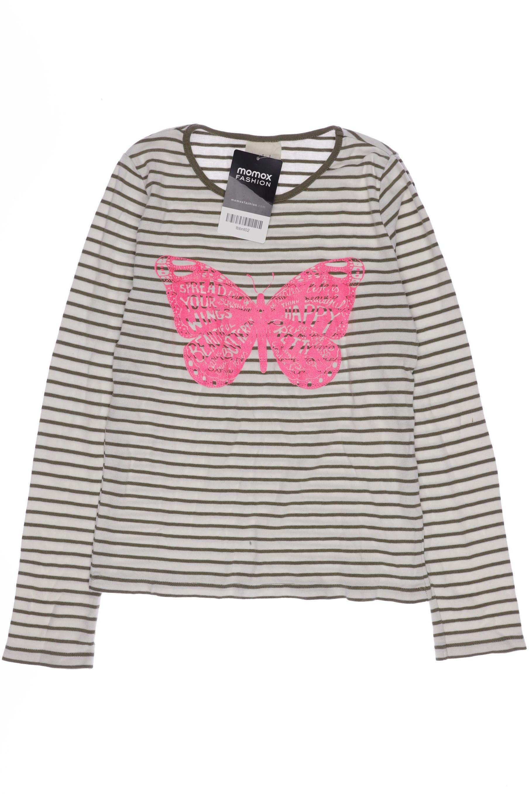 

Mini Boden Mädchen Langarmshirt, weiß, Gr. 140