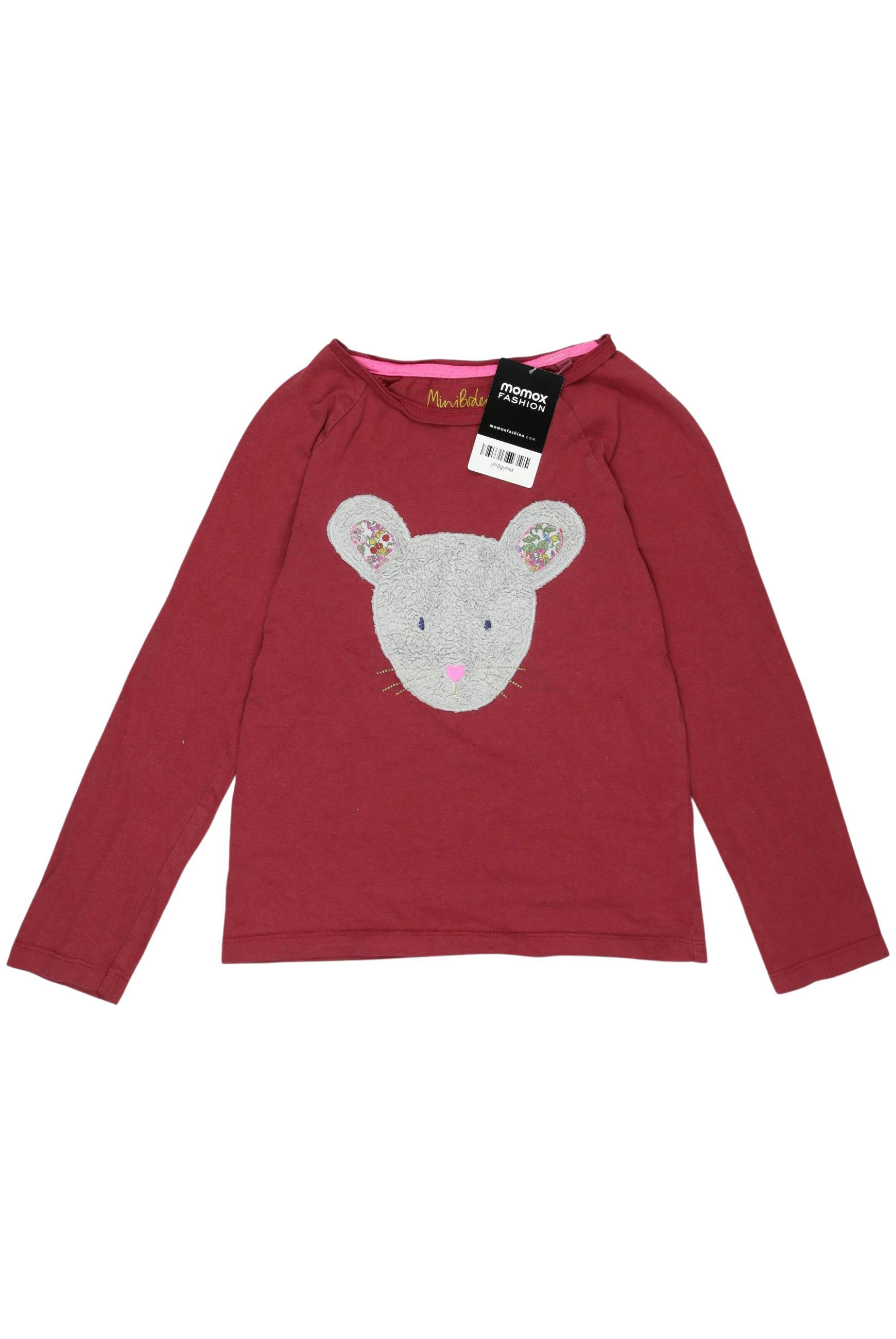 

Mini Boden Damen Langarmshirt, bordeaux, Gr. 128