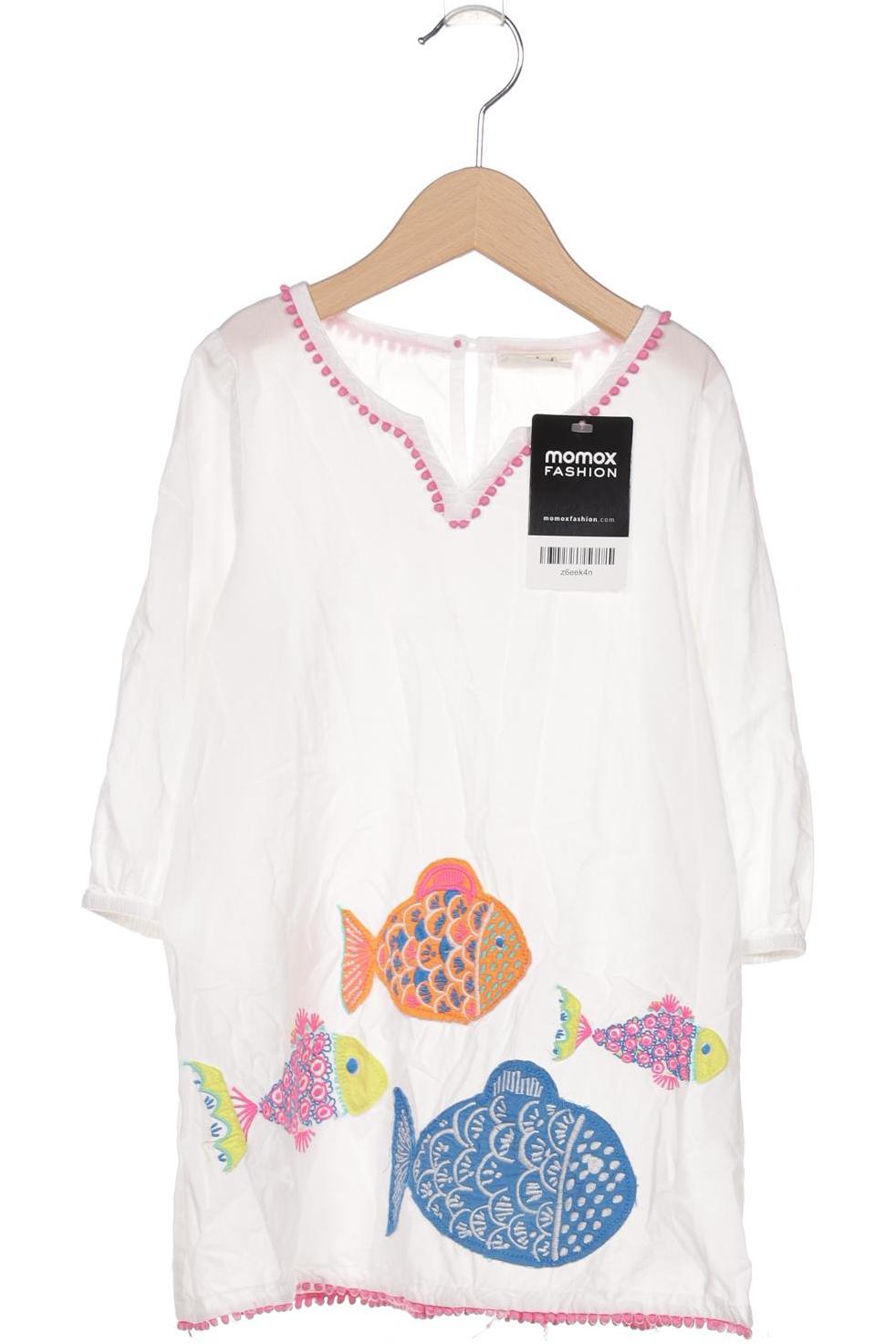 

Mini Boden Damen Kleid, weiß, Gr. 104