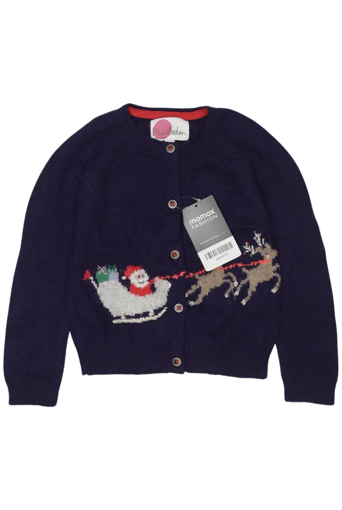 

Mini Boden Mädchen Strickjacke, marineblau, Gr. 104