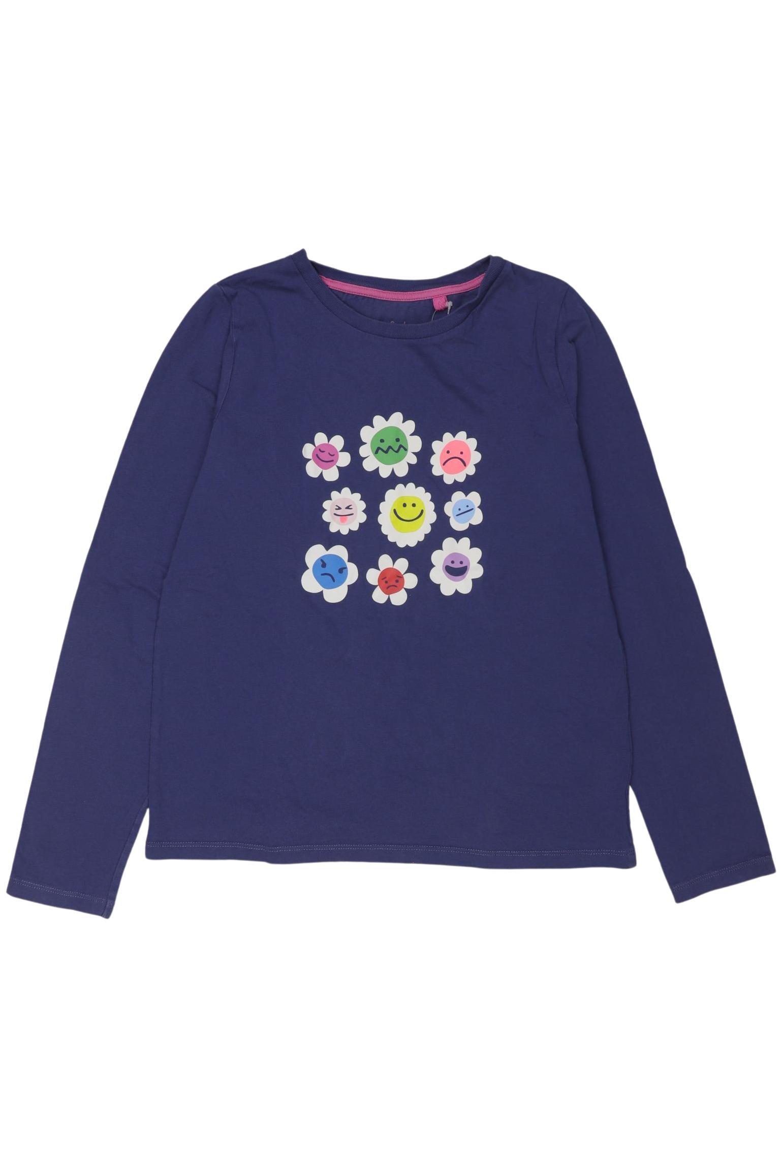 

Mini Boden Mädchen Langarmshirt, marineblau, Gr. 152