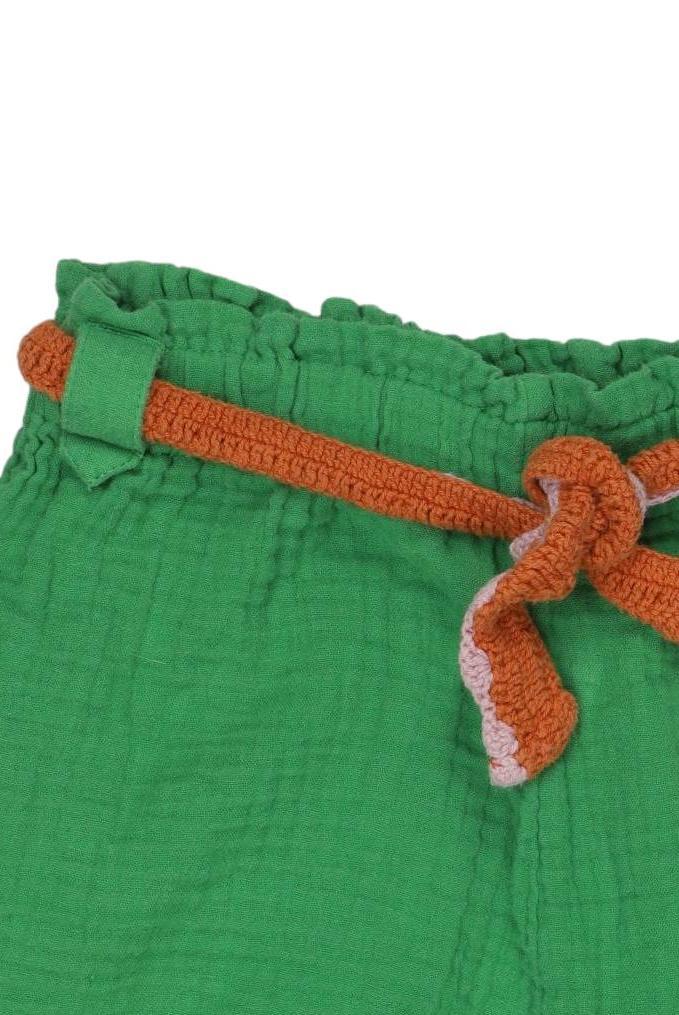 Thumbnail - Mini Boden Mädchen Shorts, grün, Gr. 158