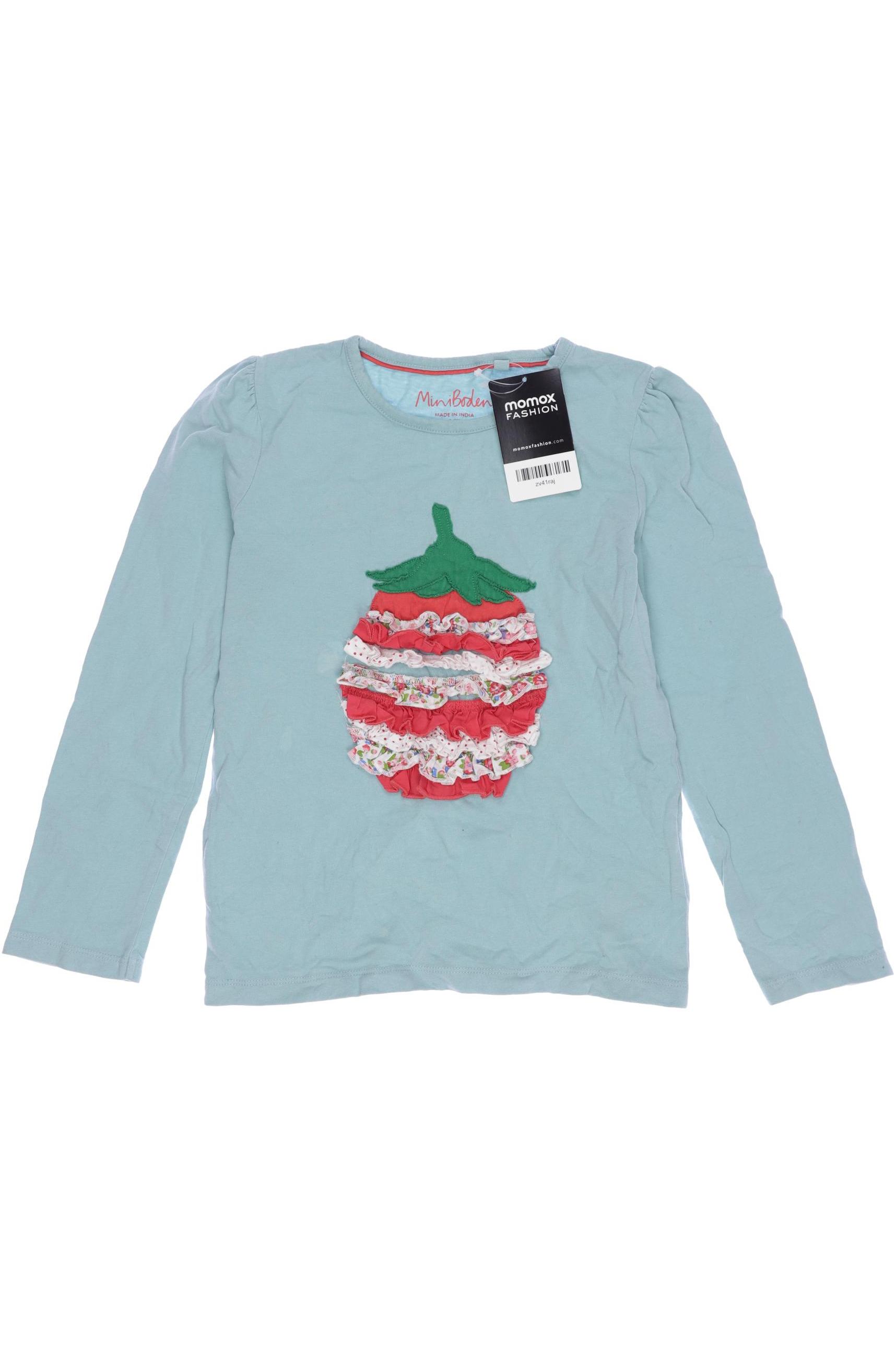 

Mini Boden Damen Langarmshirt, blau, Gr. 128
