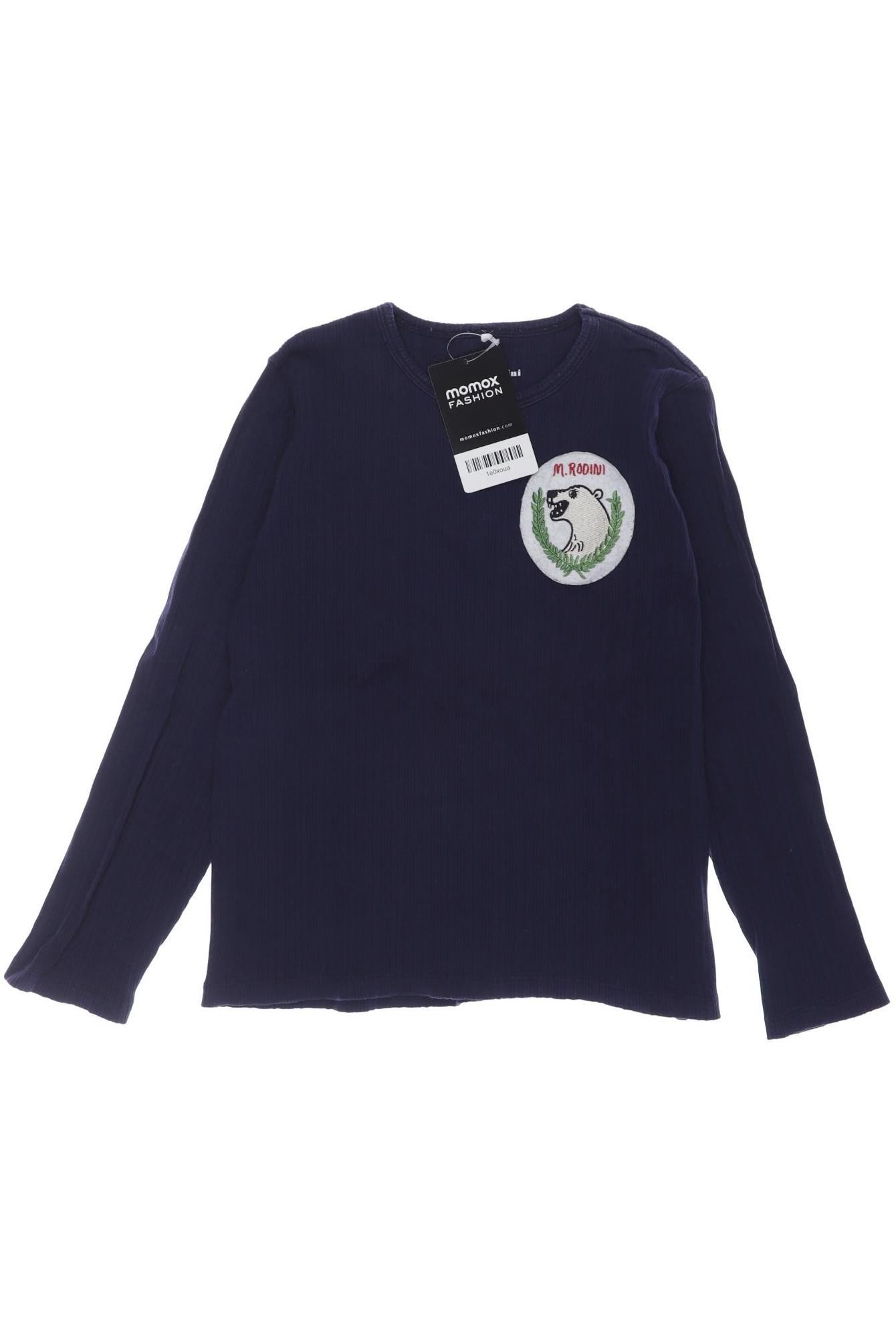 

mini rodini Jungen Langarmshirt, marineblau