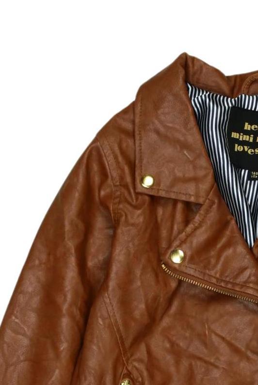 Thumbnail - mini rodini Jungen Jacke, braun, Gr. 140