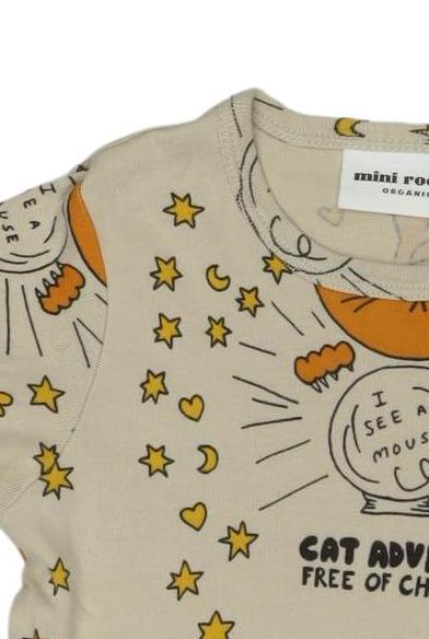 Thumbnail - mini rodini Jungen T-Shirt, beige, Gr. 80