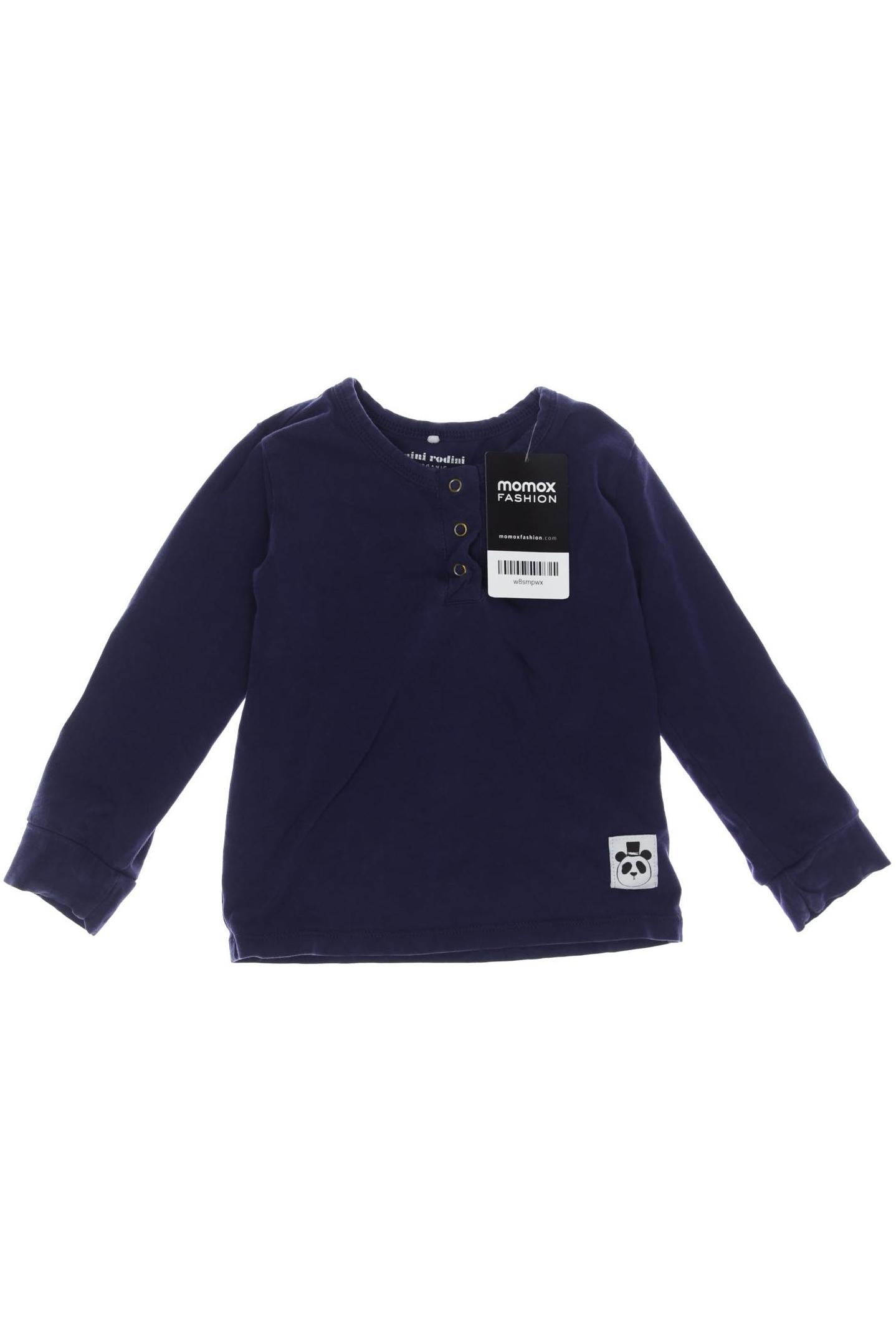 

mini rodini Herren Langarmshirt, marineblau, Gr. 80