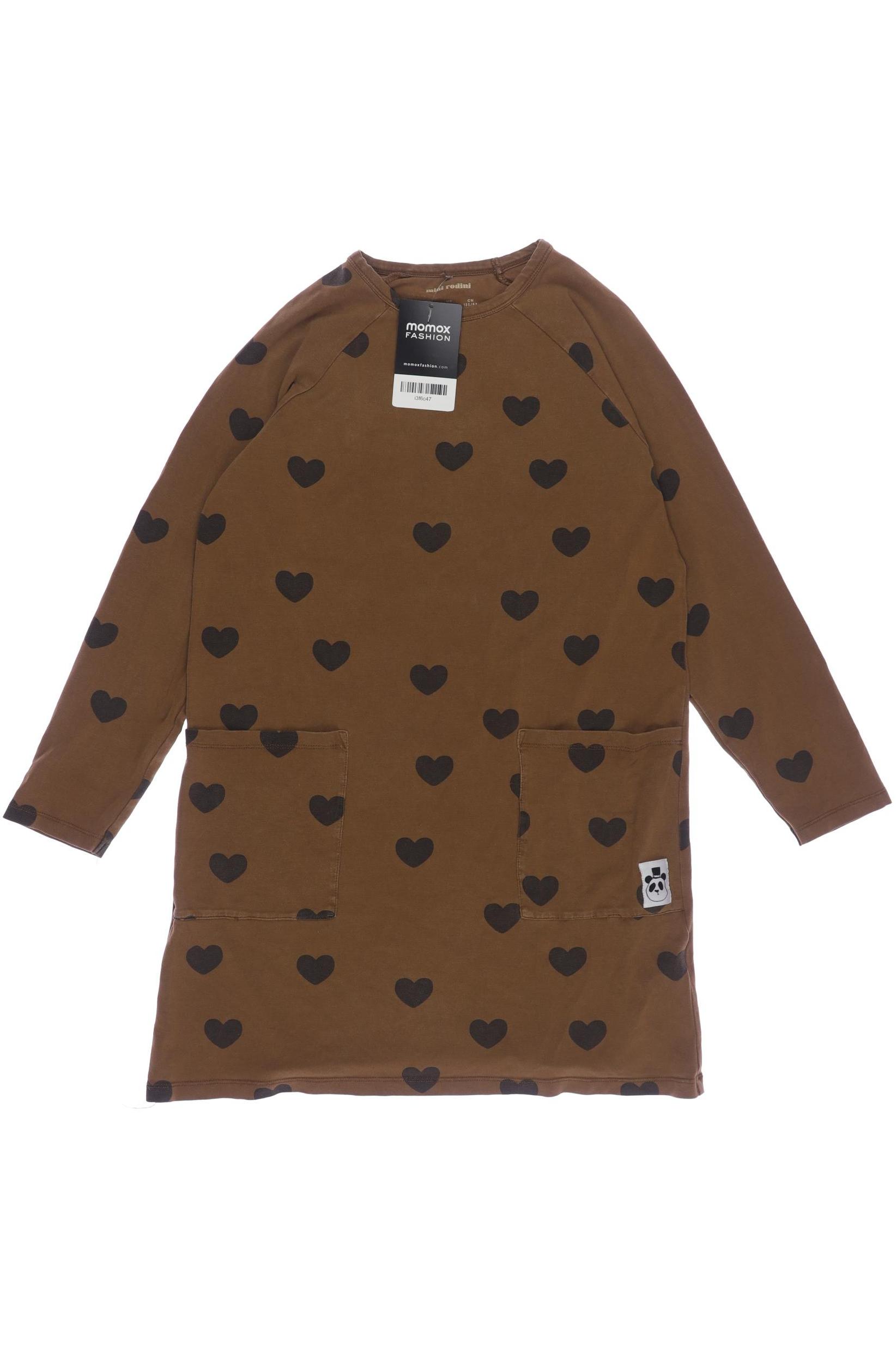 

mini rodini Mädchen Kleid, braun