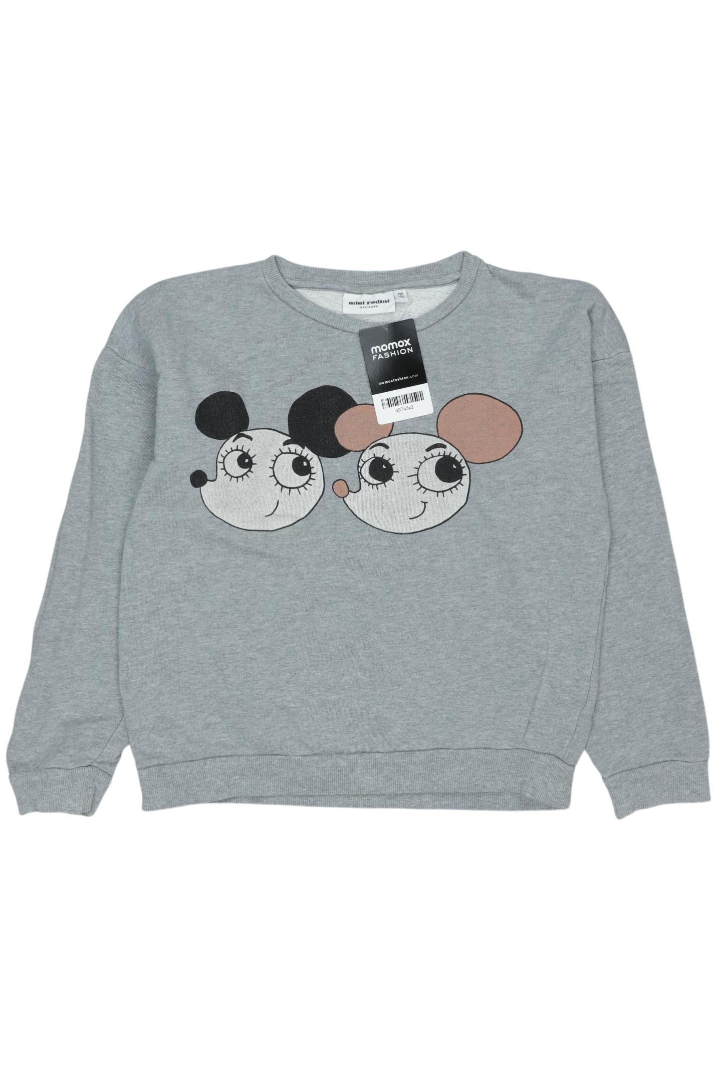 

mini rodini Damen Hoodies & Sweater, grau, Gr. 140