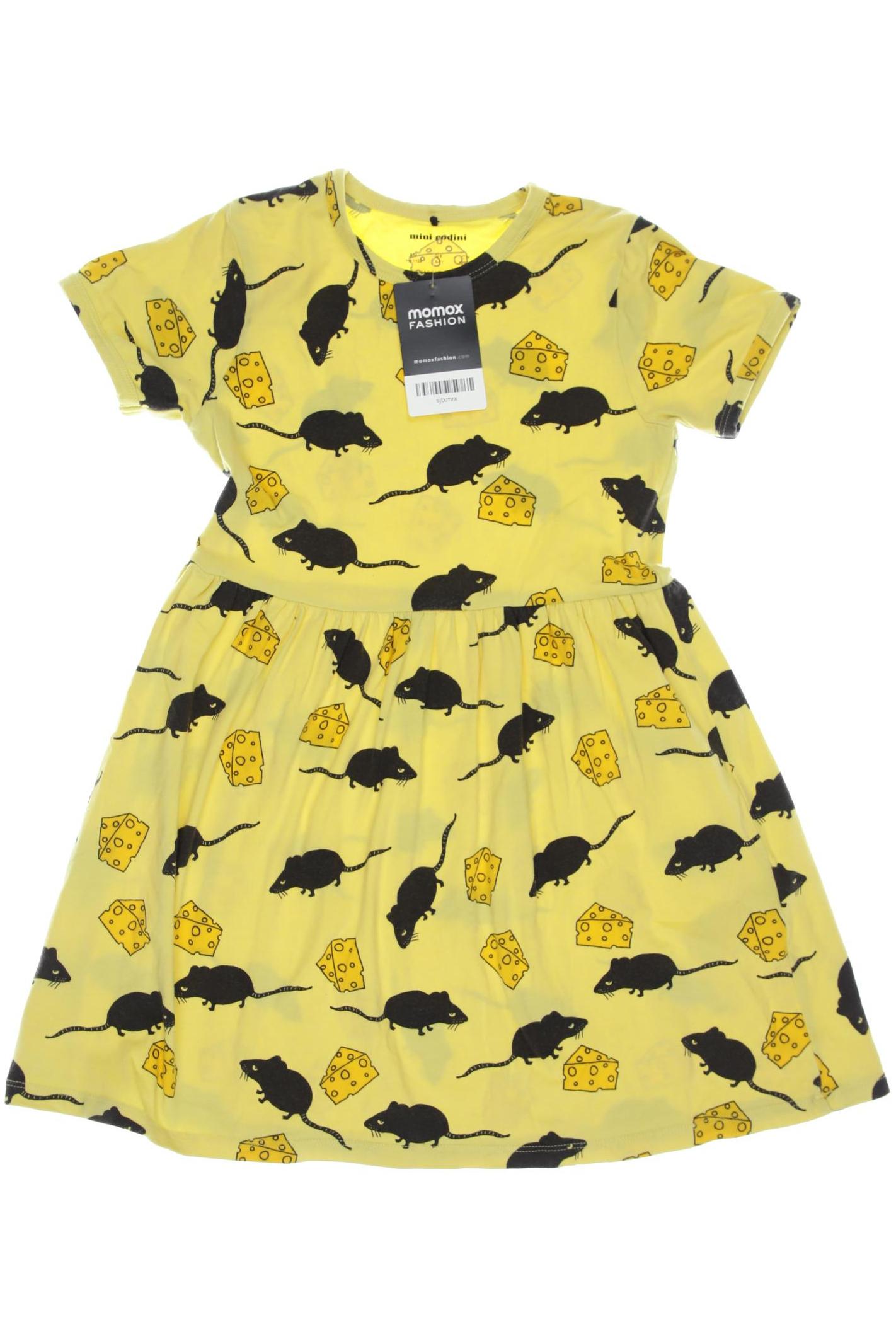 

mini rodini Damen Kleid, gelb, Gr. 116
