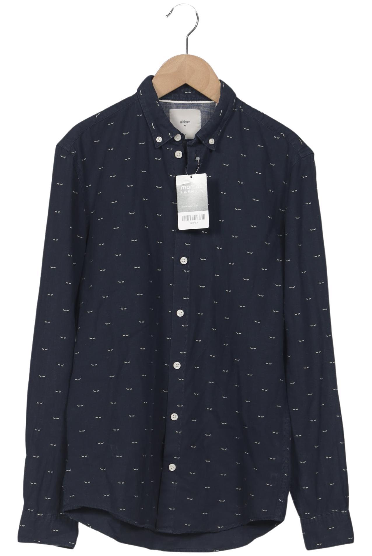 

Minimum Herren Hemd, marineblau, Gr. 46