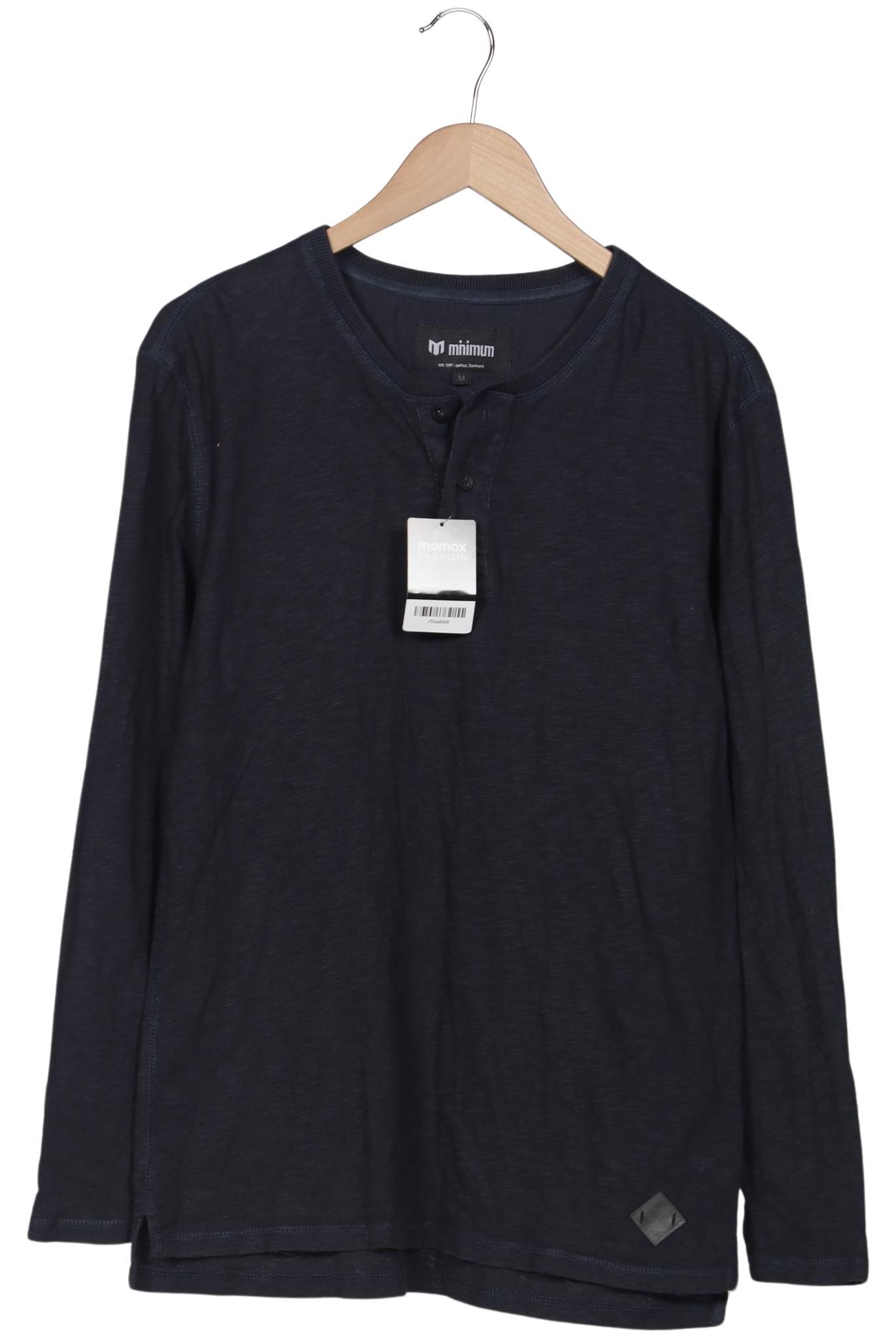 Thumbnail - Minimum Herren Langarmshirt, marineblau, Gr. 48