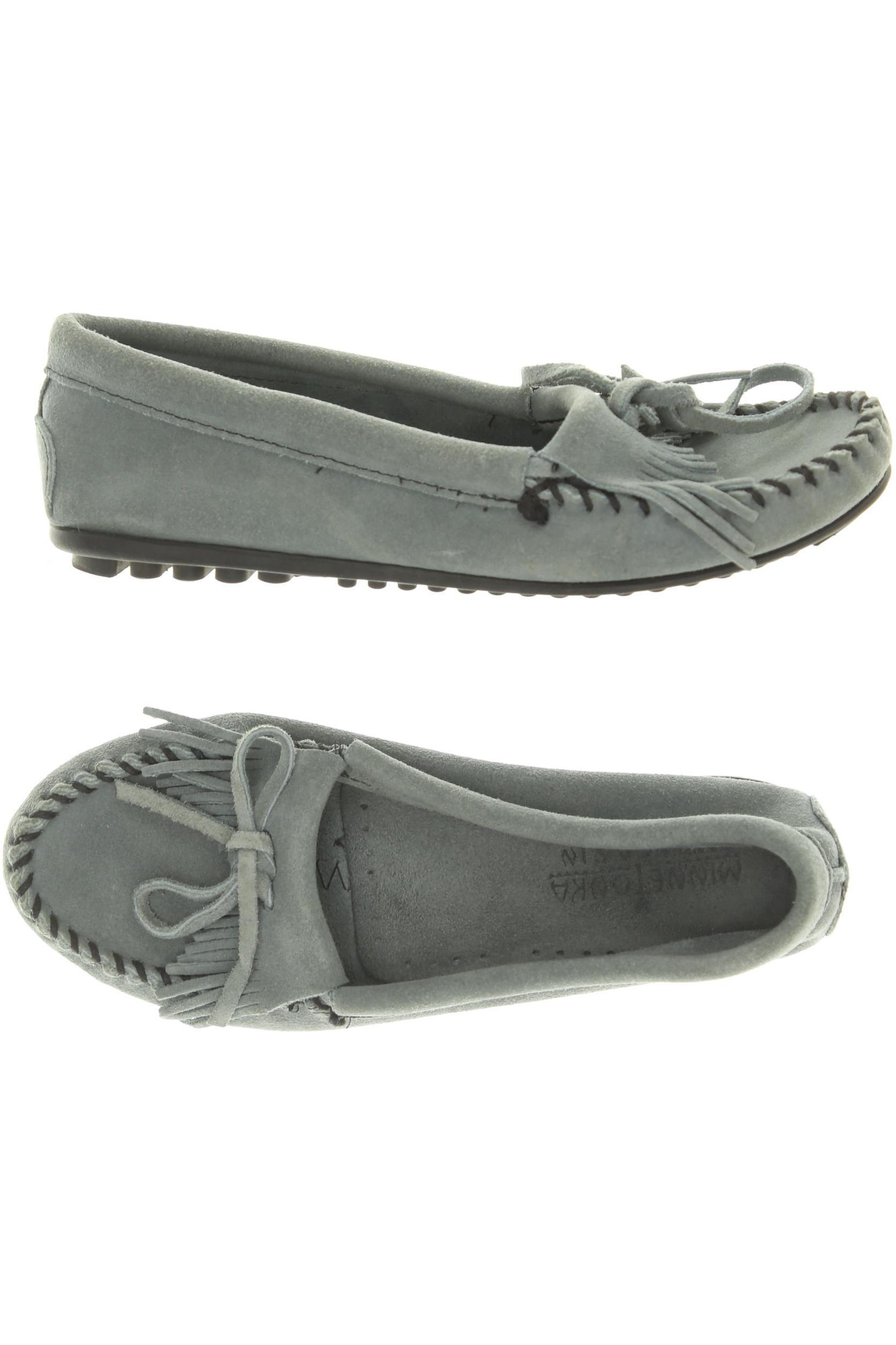 

Minnetonka Damen Halbschuh, blau, Gr. 6