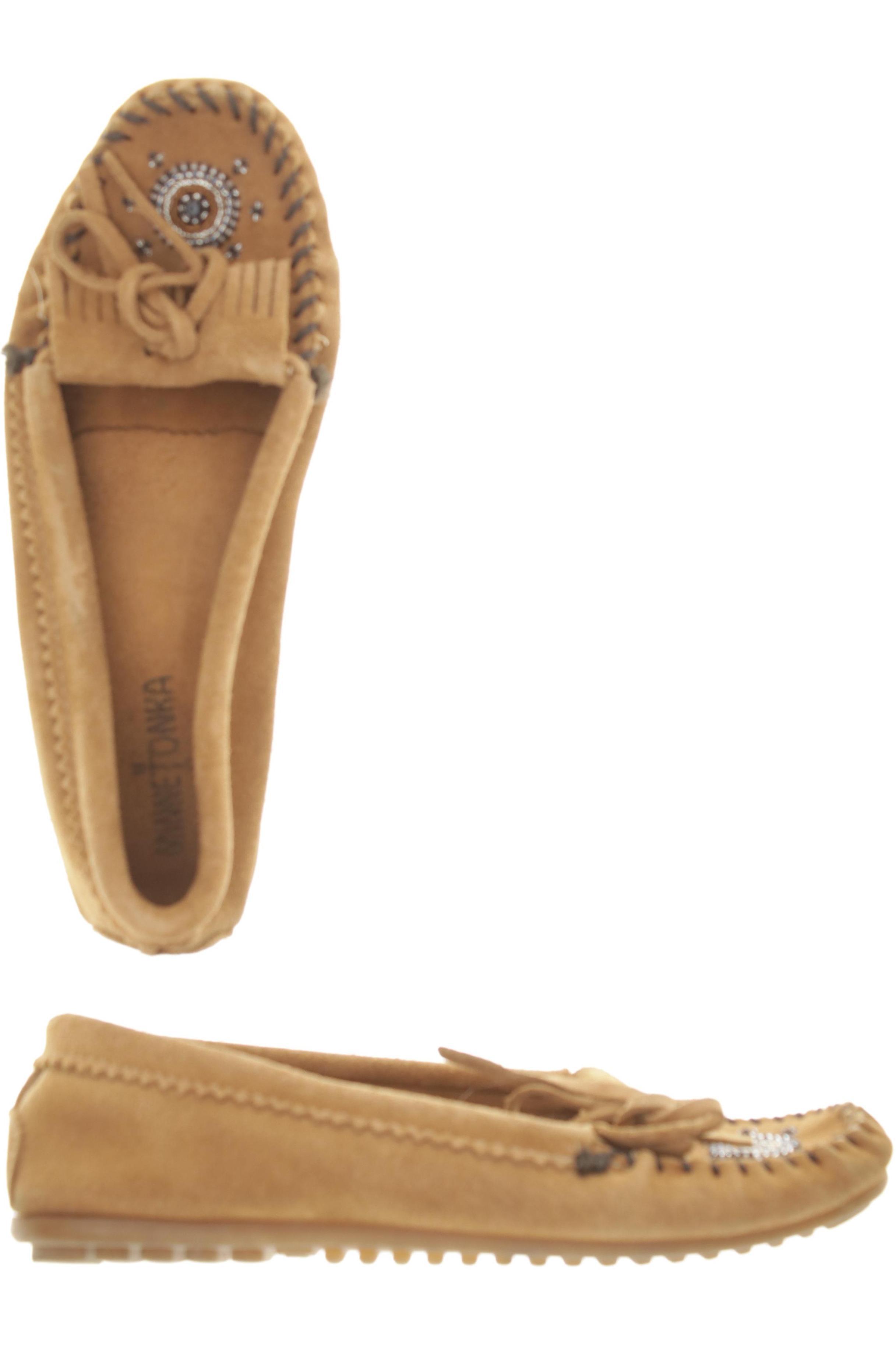 

Minnetonka Damen Ballerinas, braun, Gr. 8
