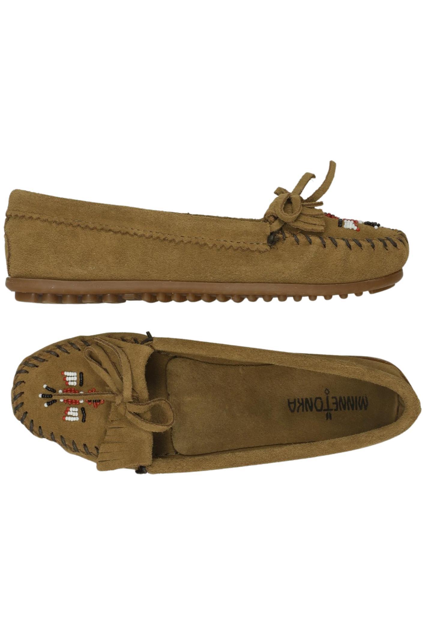 

Minnetonka Damen Ballerinas, braun, Gr. 8.5