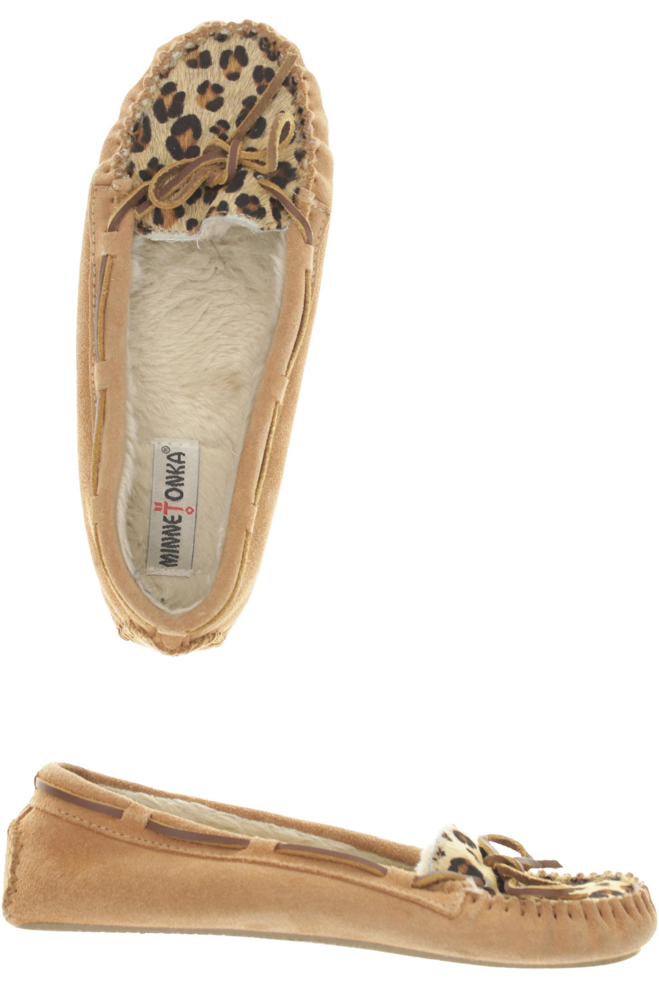 

Minnetonka Damen Halbschuh, braun, Gr. 8