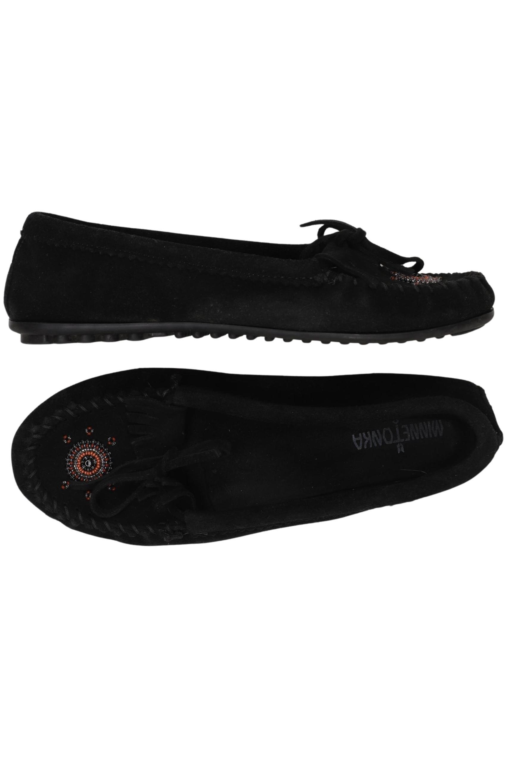 

Minnetonka Damen Halbschuh, schwarz, Gr. 41