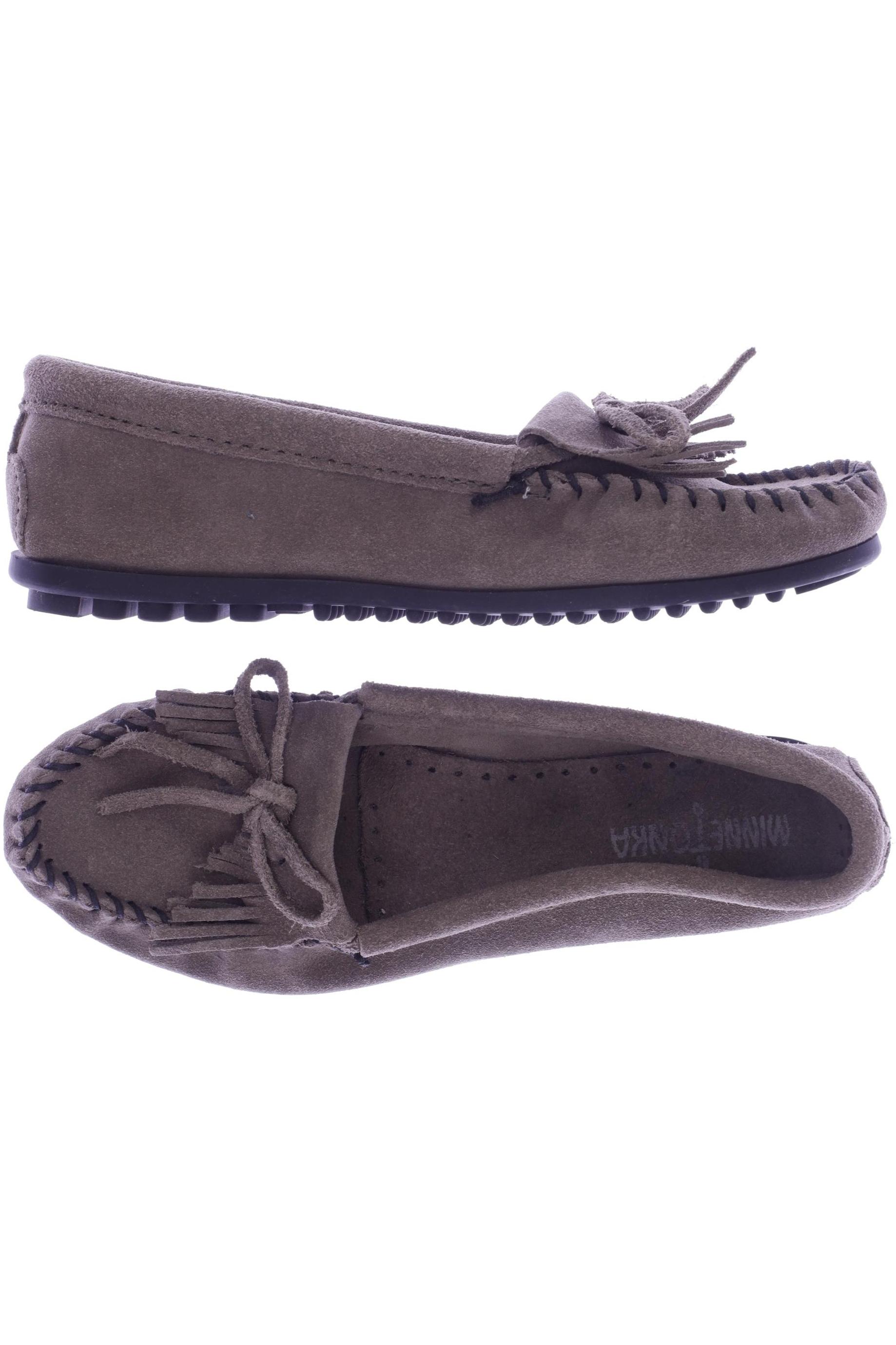 

Minnetonka Damen Halbschuh, grau, Gr. 8