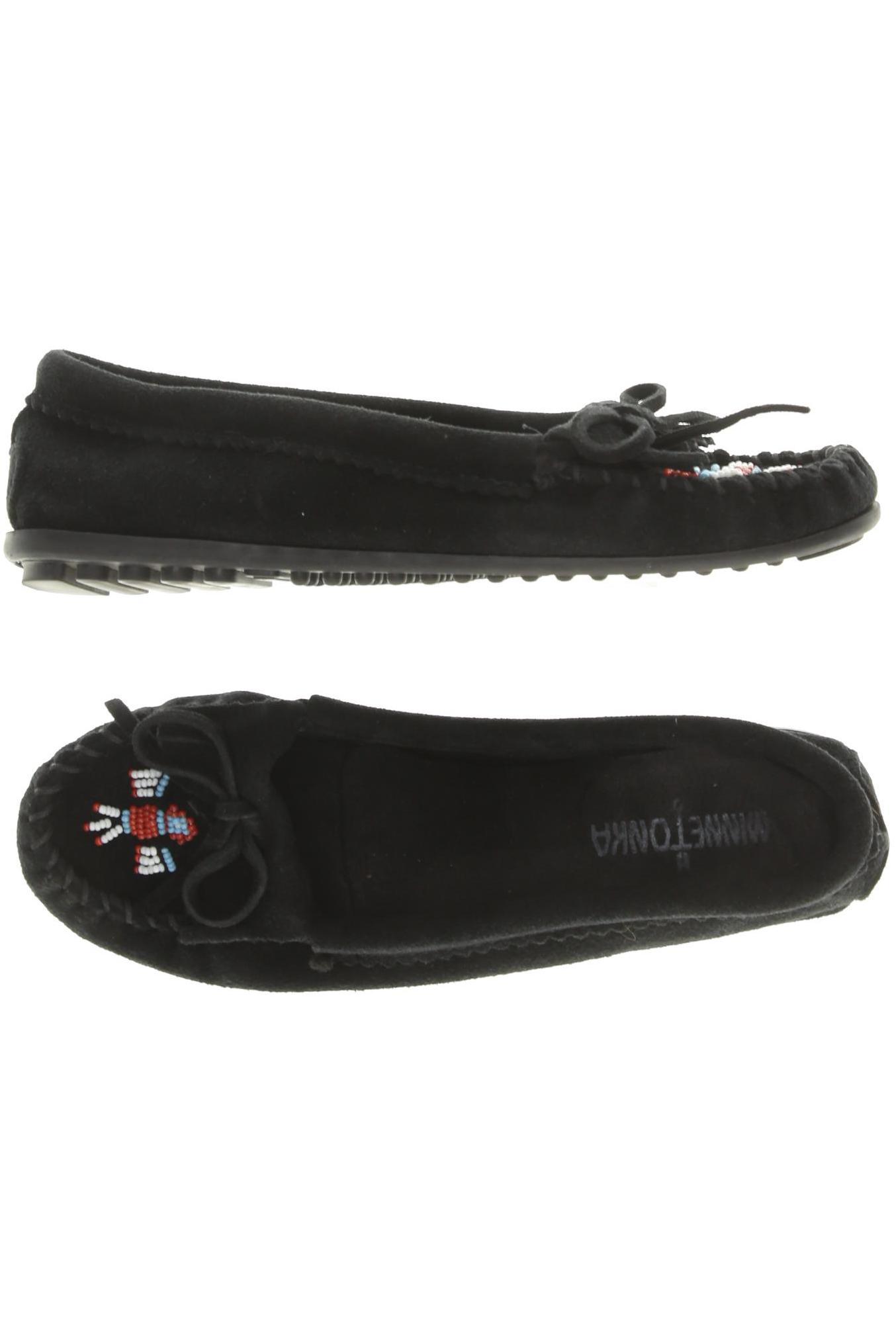 

Minnetonka Damen Halbschuh, schwarz, Gr. 37