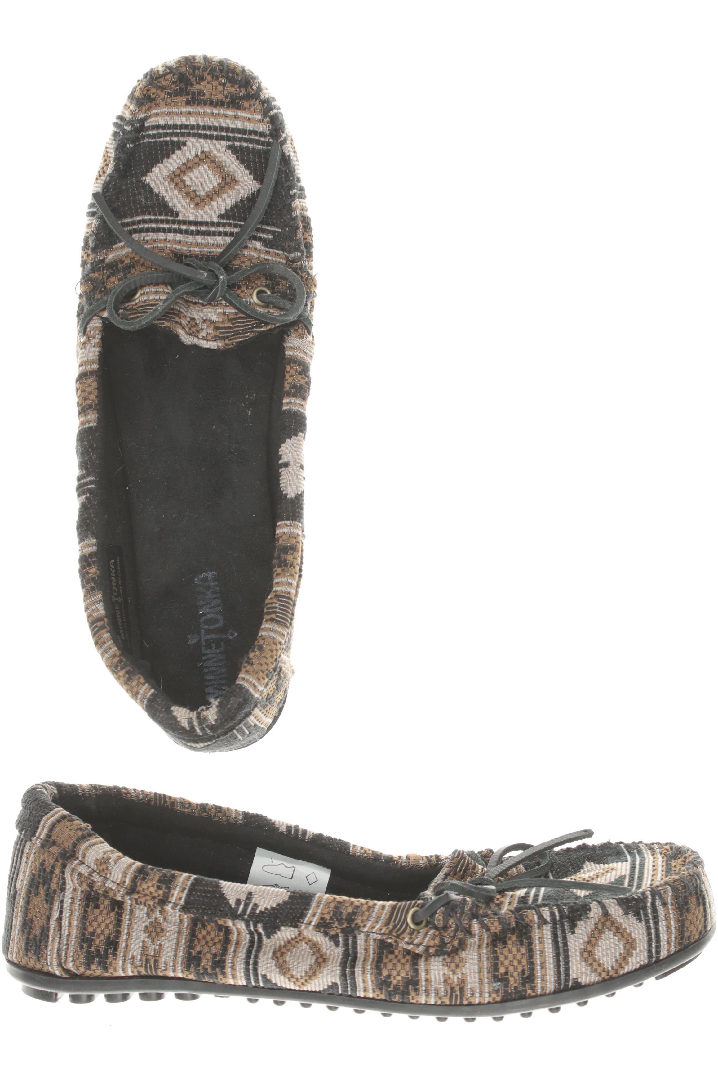 

Minnetonka Damen Halbschuh, braun, Gr. 11