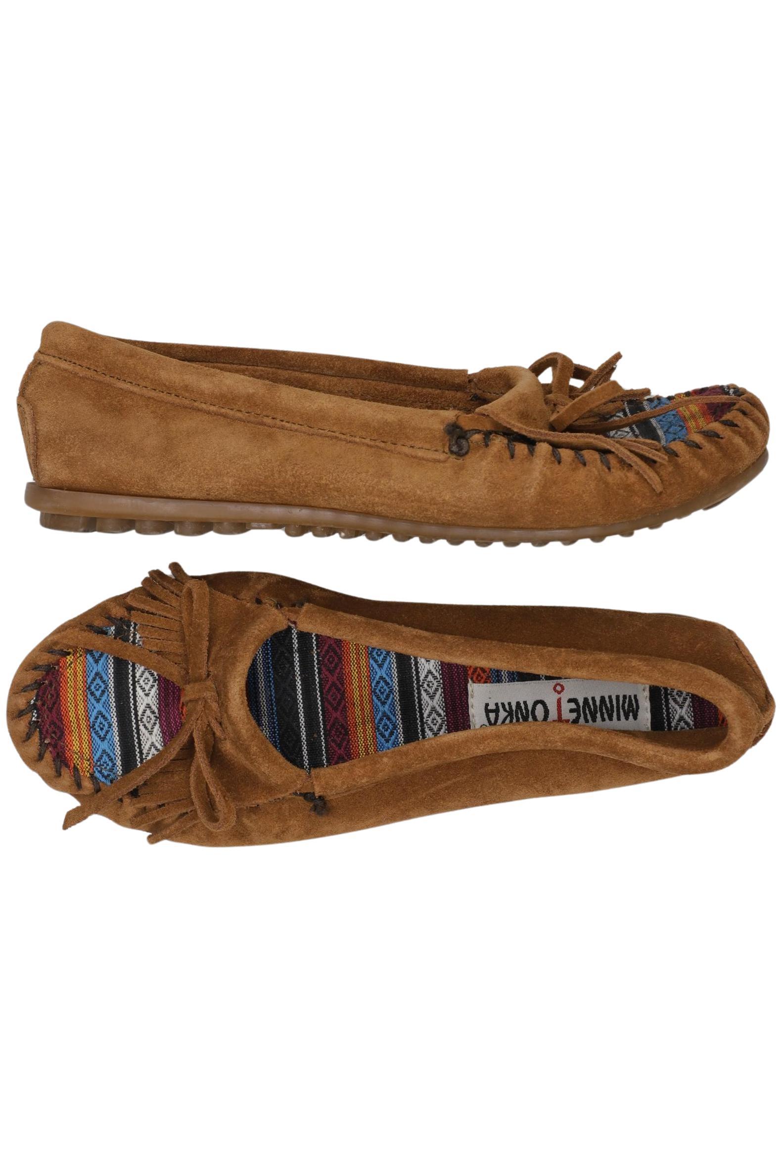 

Minnetonka Damen Halbschuh, braun, Gr. 37