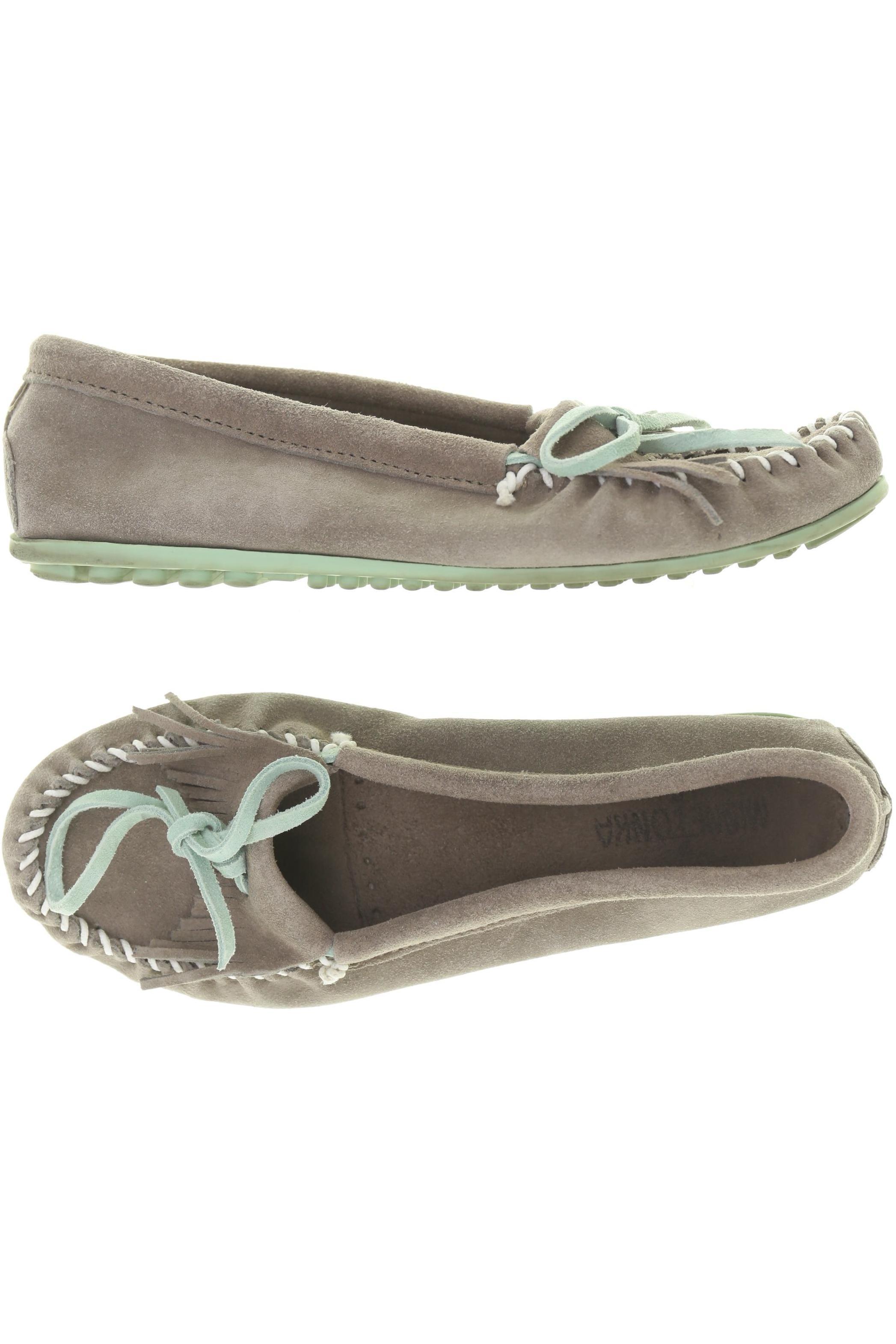 

Minnetonka Damen Halbschuh, grau, Gr. 9