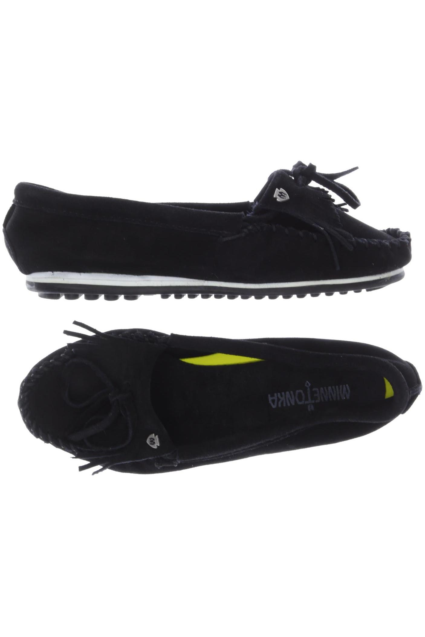 

Minnetonka Damen Halbschuh, schwarz, Gr. 7