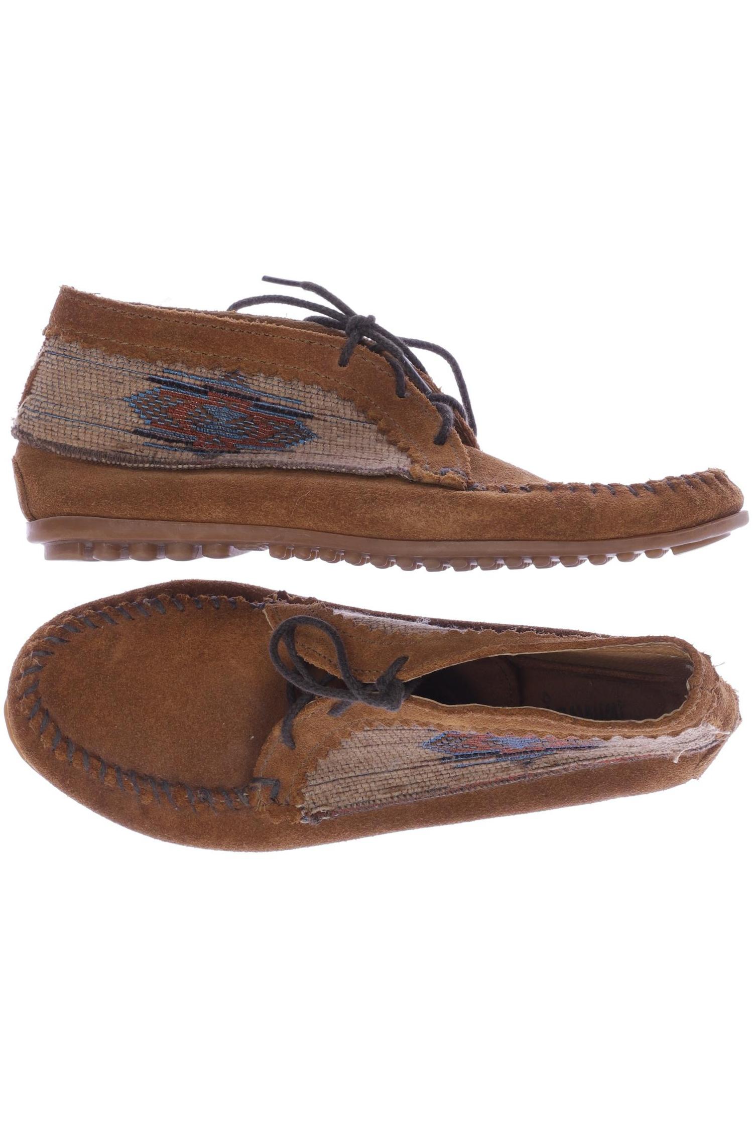 

Minnetonka Damen Halbschuh, braun, Gr. 7.5