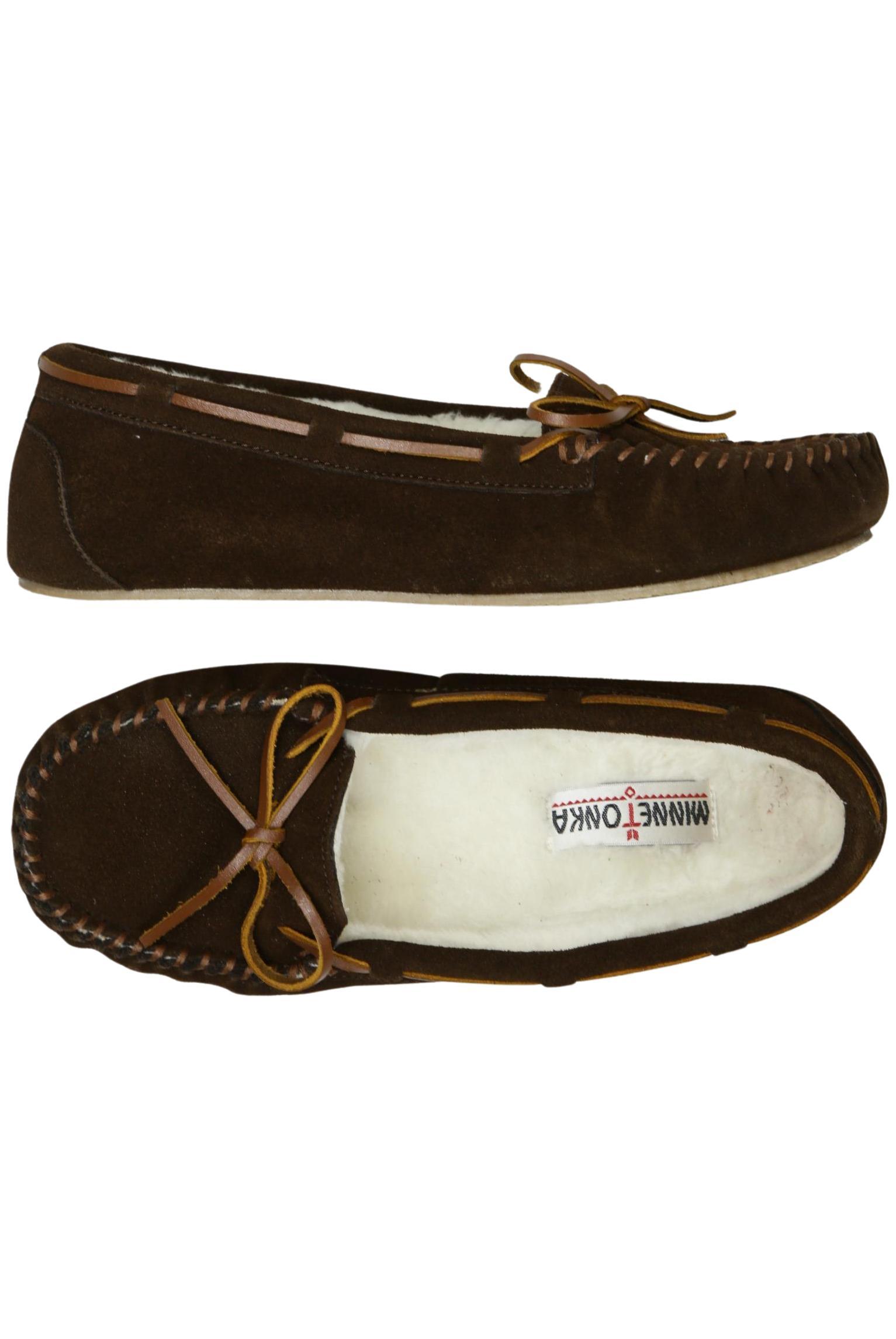 

Minnetonka Damen Halbschuh, braun, Gr. 10