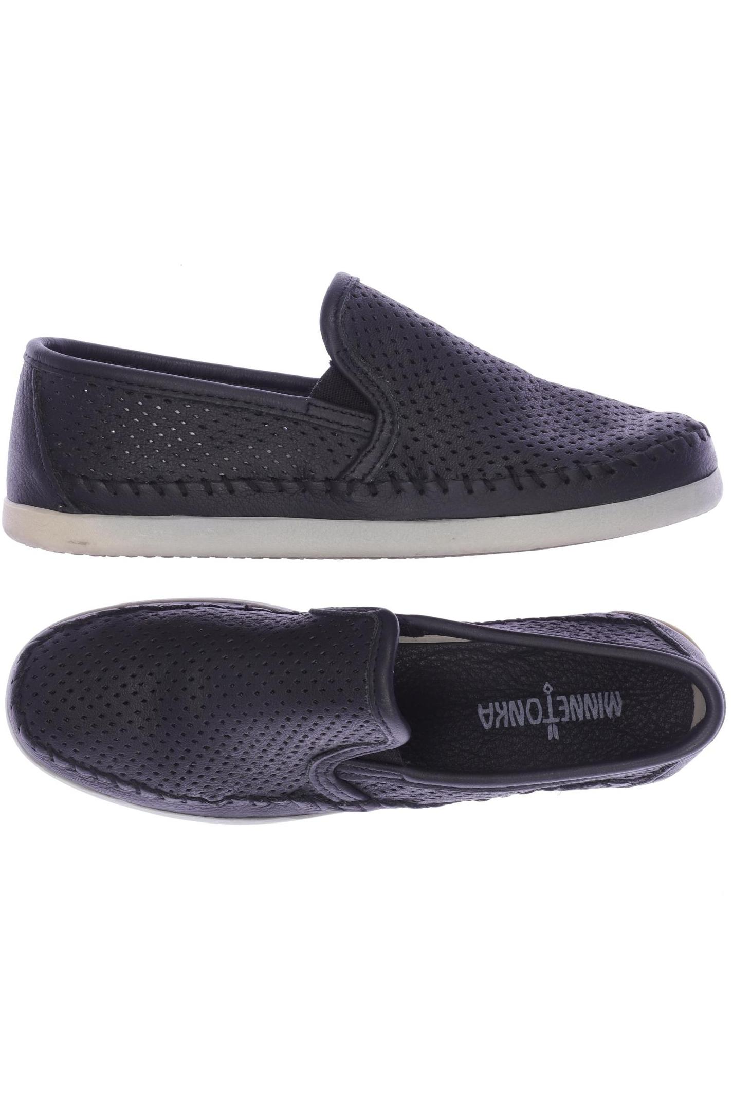 

Minnetonka Damen Halbschuh, schwarz, Gr. 8