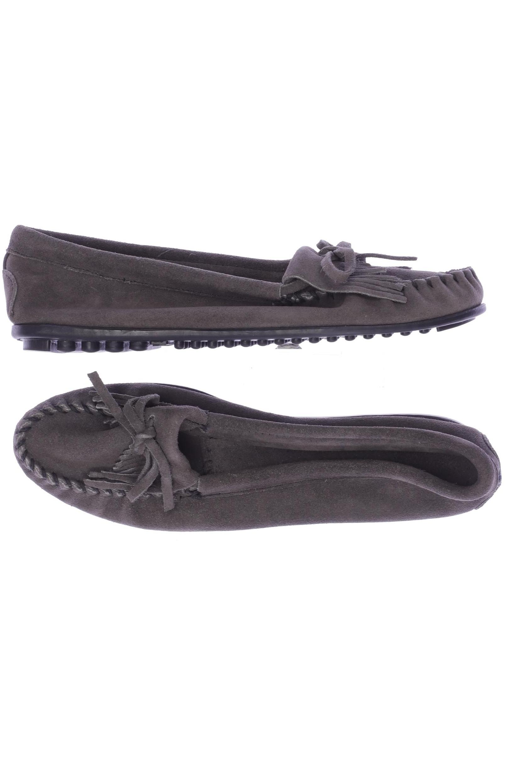 

Minnetonka Damen Halbschuh, grau, Gr. 40