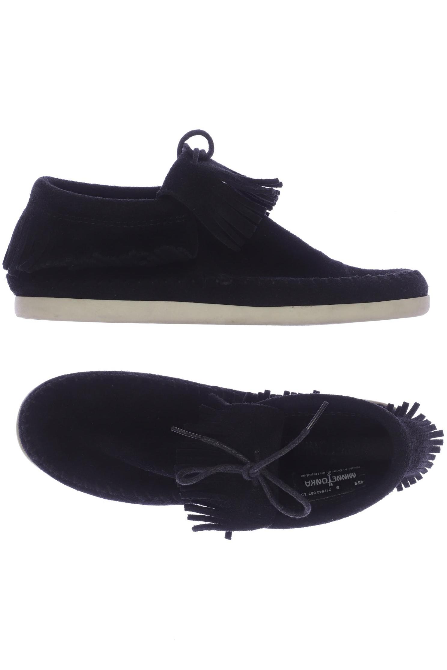 

Minnetonka Damen Halbschuh, schwarz, Gr. 8