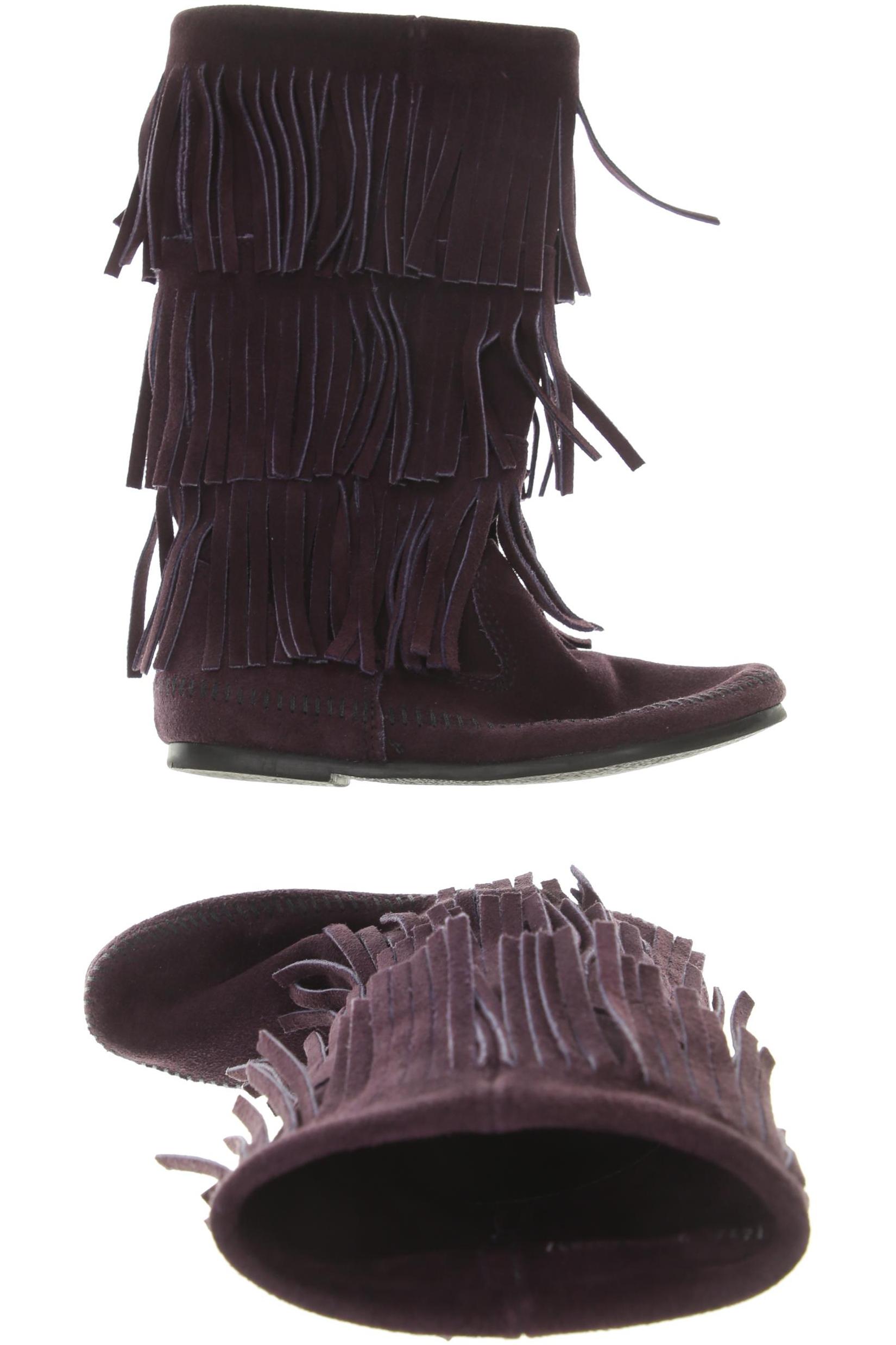 

Minnetonka Damen Stiefel, flieder, Gr. 6