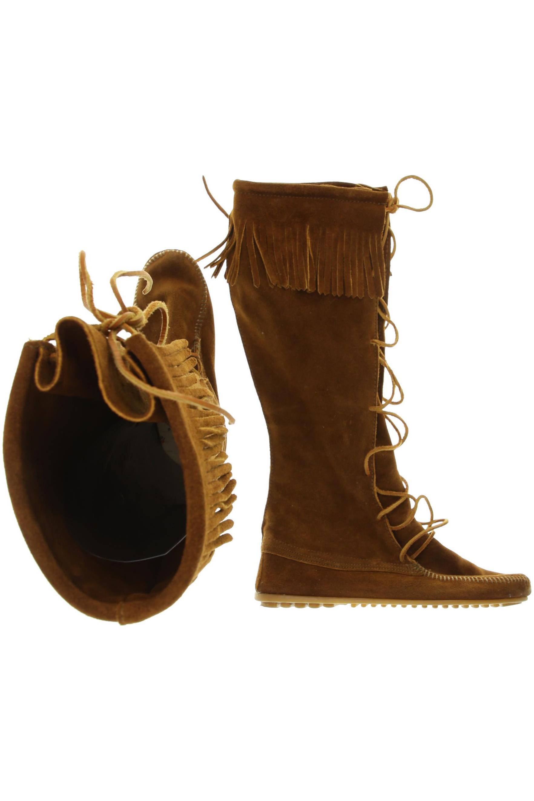 

Minnetonka Damen Stiefel, braun, Gr. 10