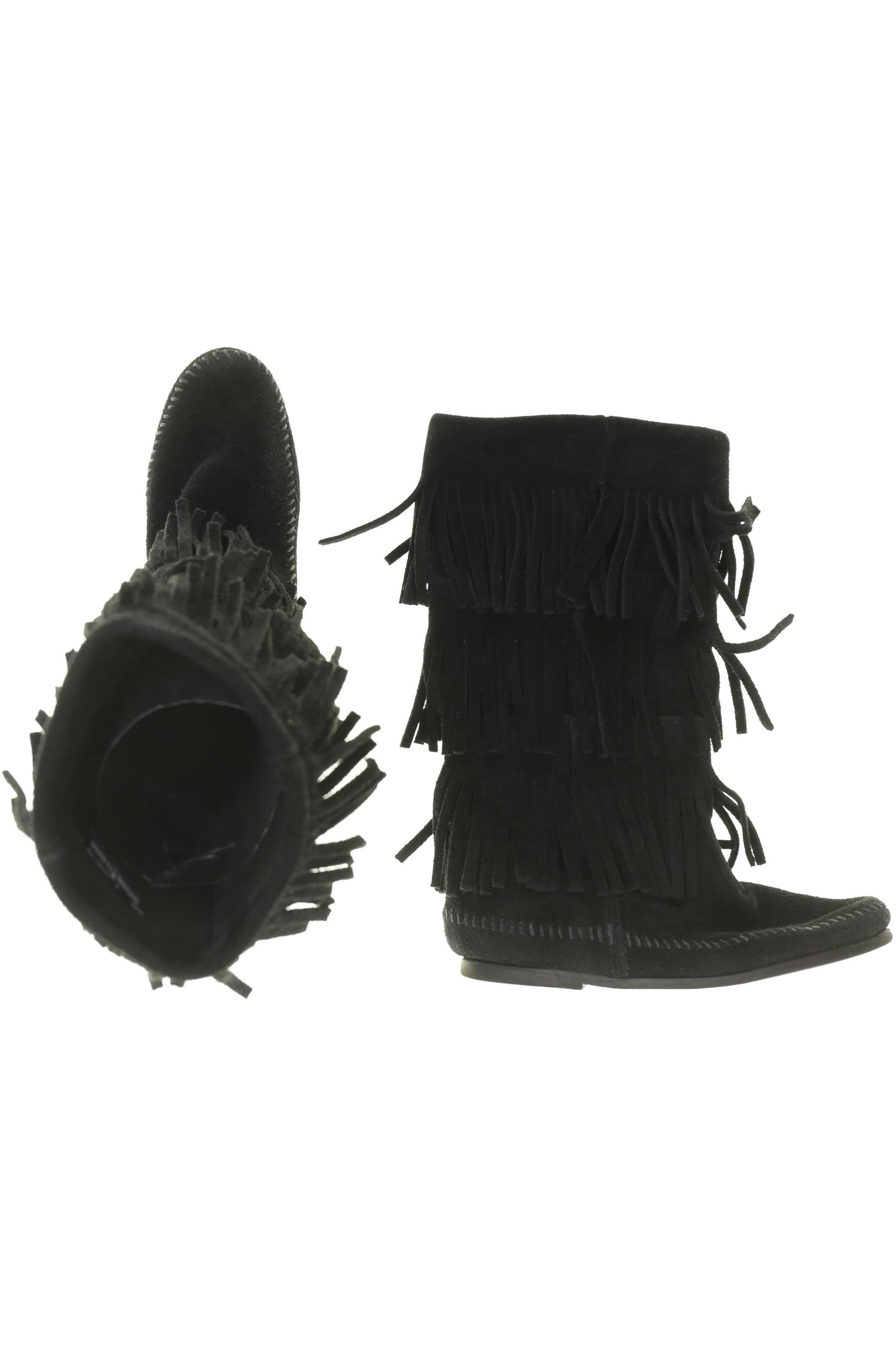 

Minnetonka Damen Stiefel, schwarz, Gr. 5