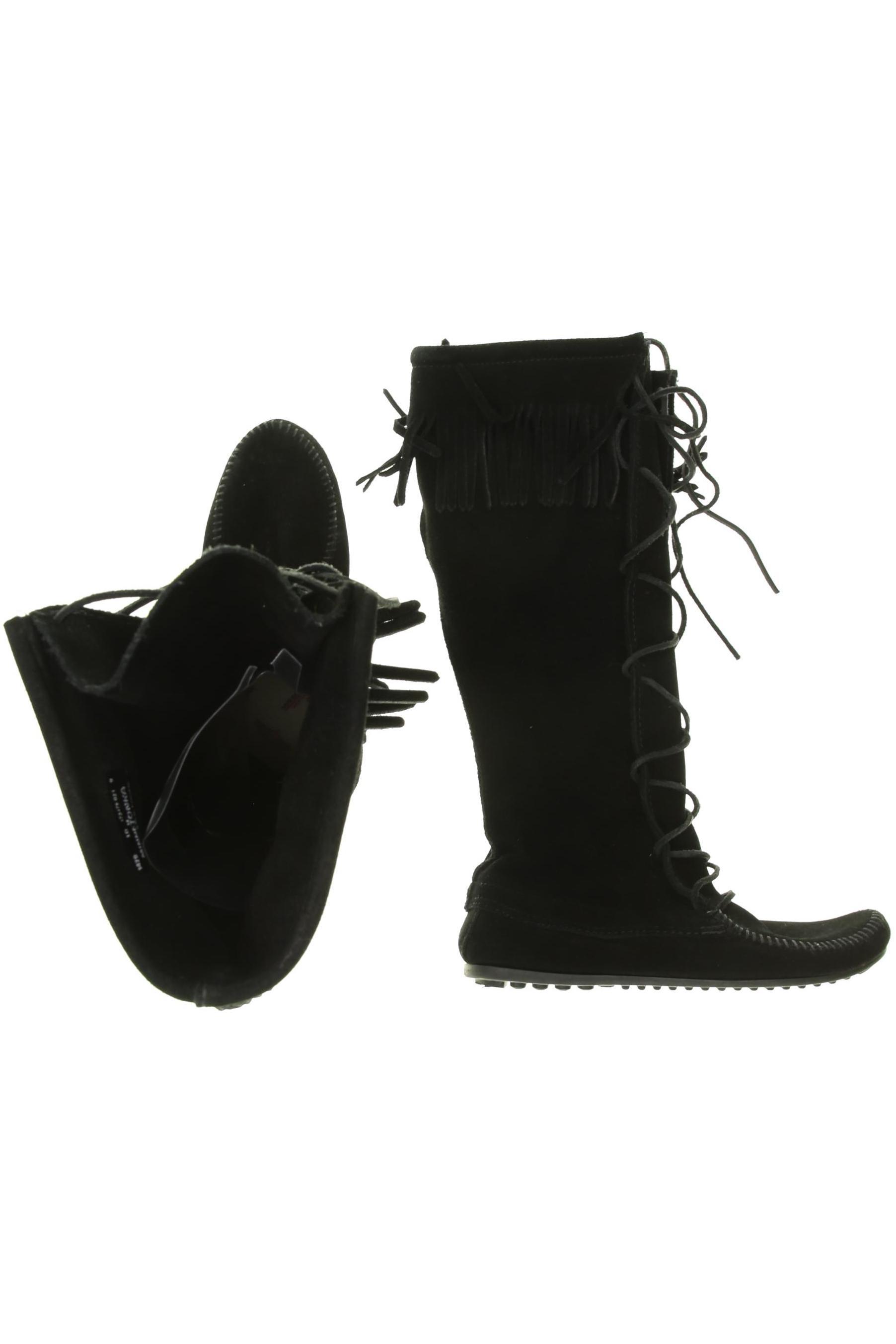 

Minnetonka Damen Stiefel, schwarz, Gr. 42