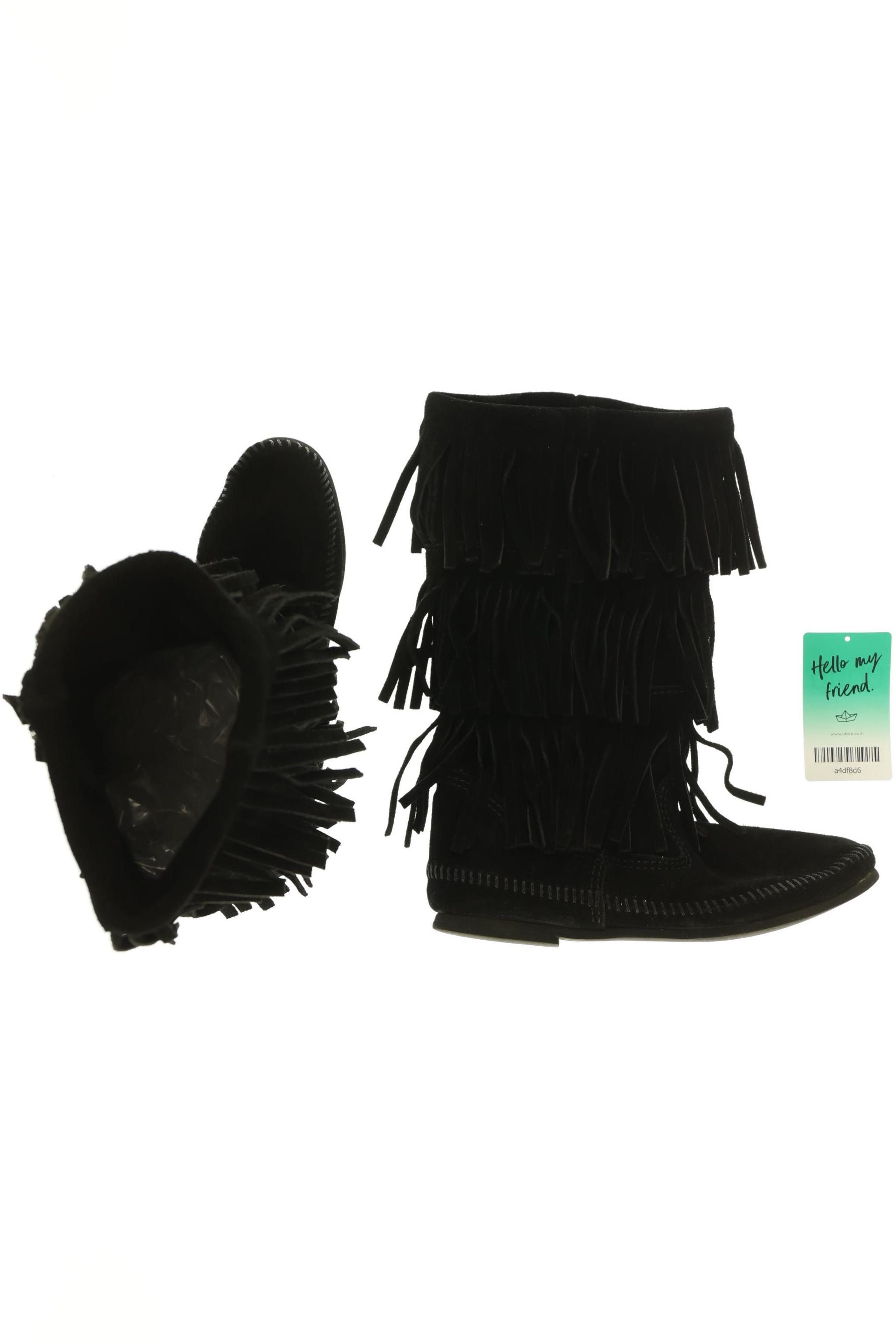 

Minnetonka Damen Stiefel, schwarz, Gr. 7