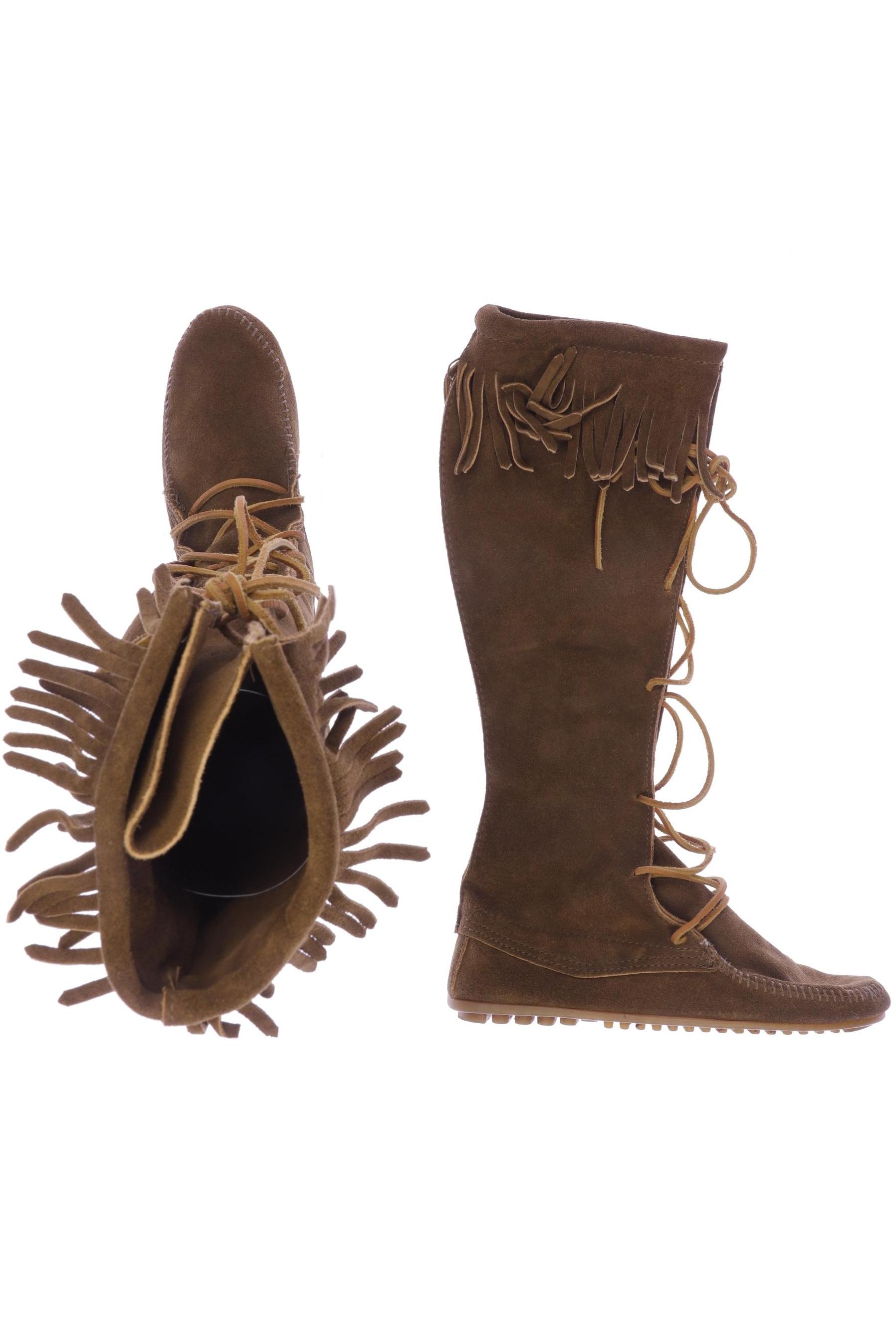 

Minnetonka Damen Stiefel, braun, Gr. 7