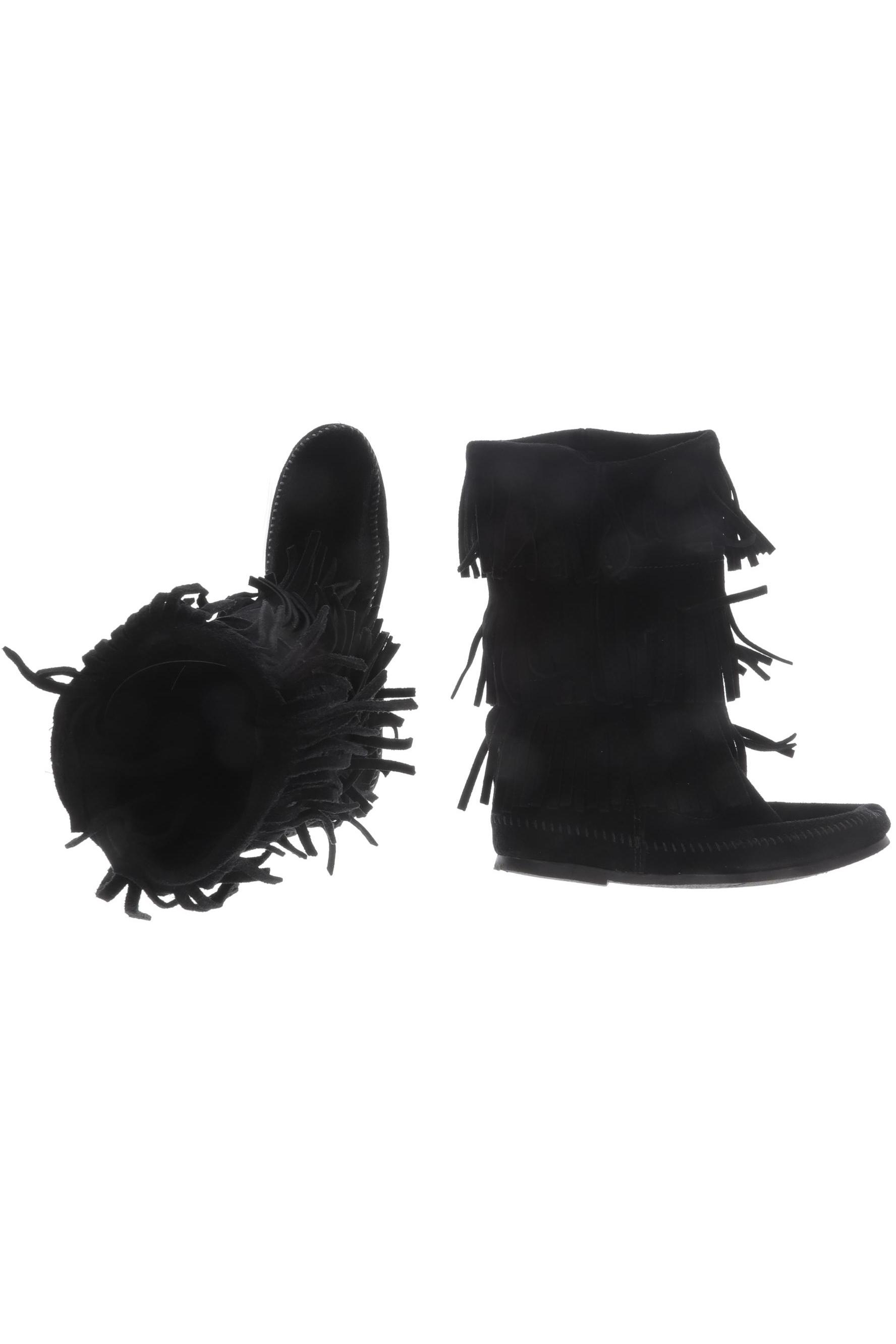 

Minnetonka Damen Stiefel, schwarz, Gr. 9