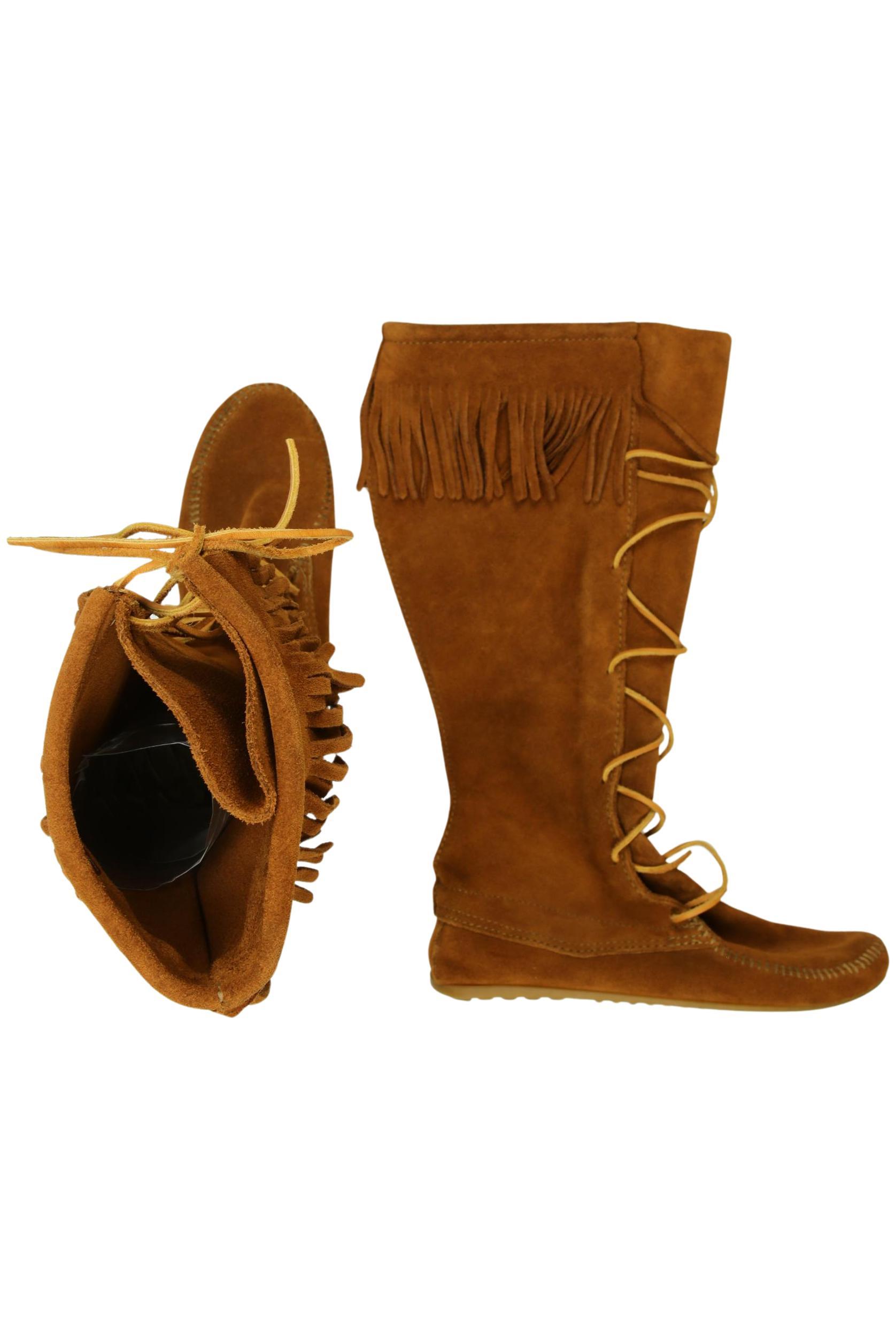 

Minnetonka Damen Stiefel, braun, Gr. 10