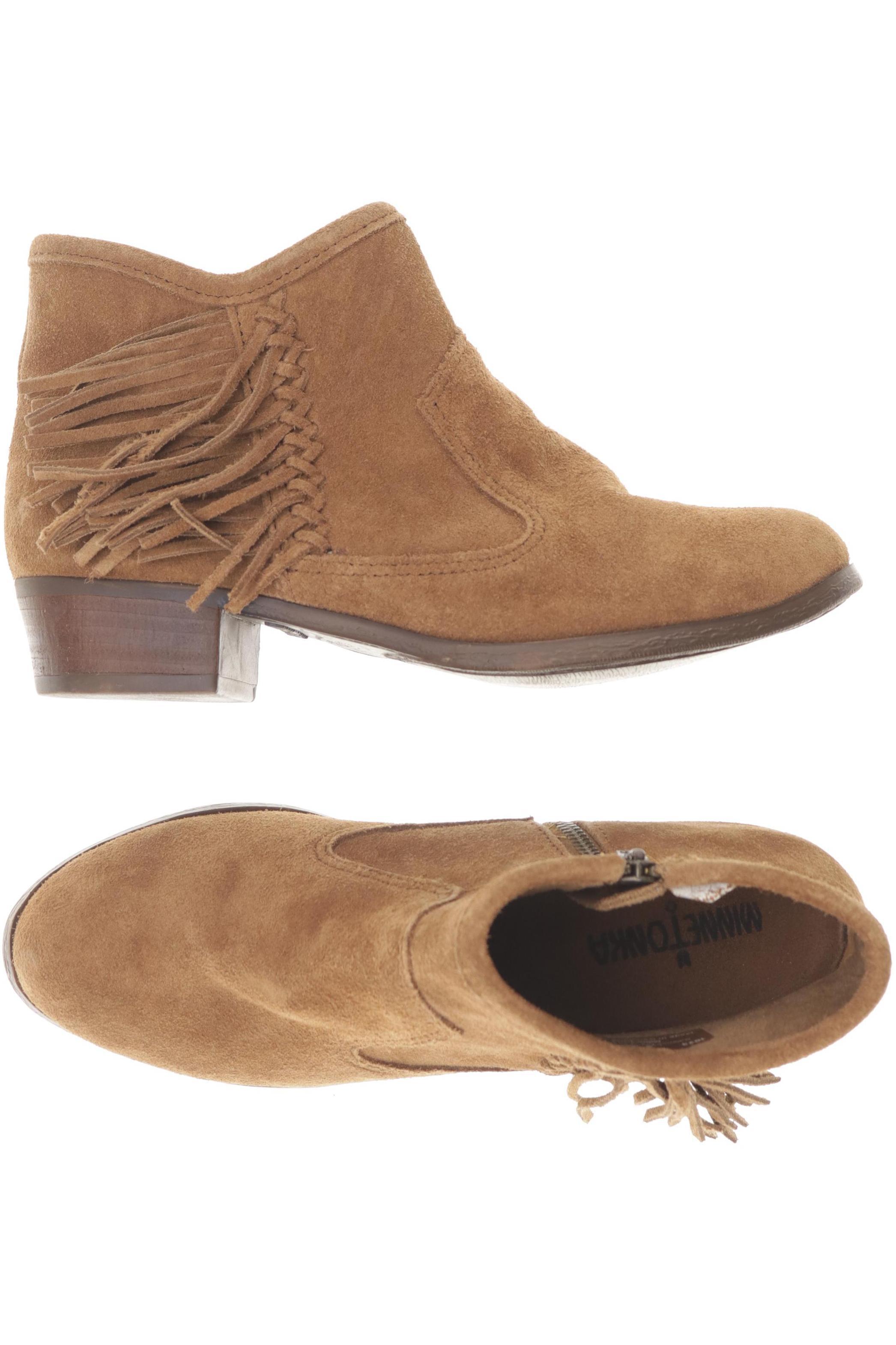 

Minnetonka Damen Stiefelette, braun, Gr. 39