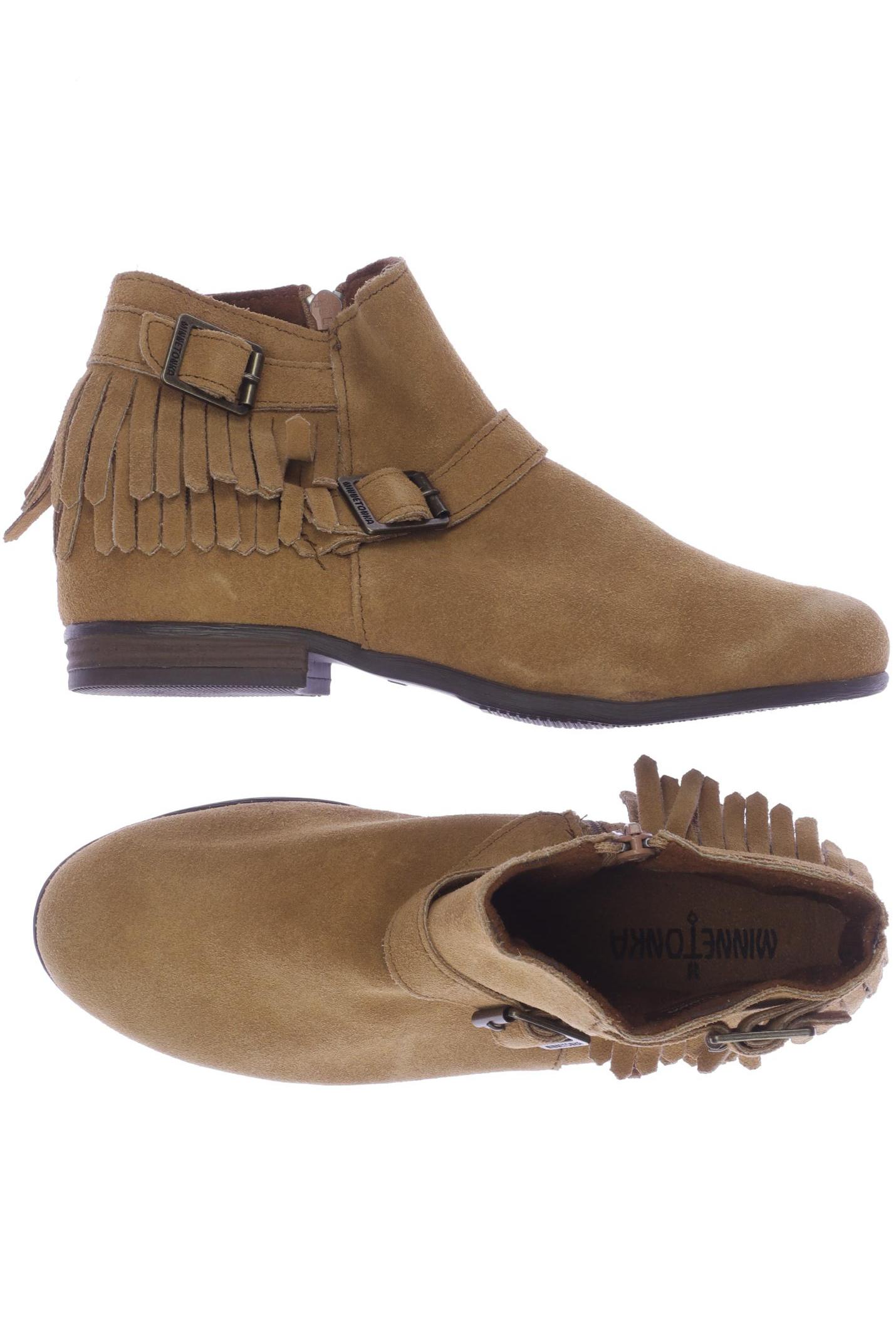 

Minnetonka Damen Stiefelette, braun