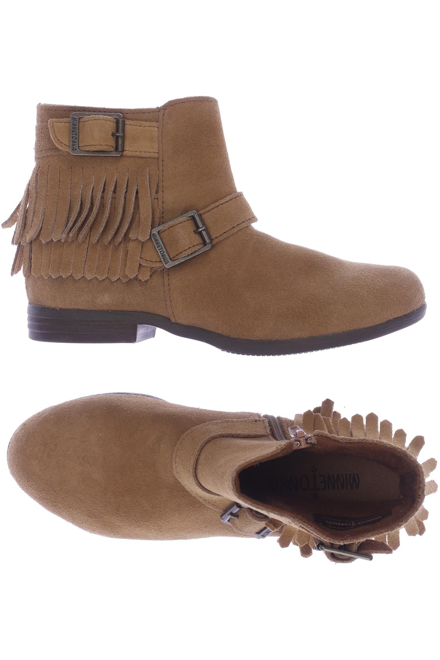

Minnetonka Damen Stiefelette, braun, Gr. 6