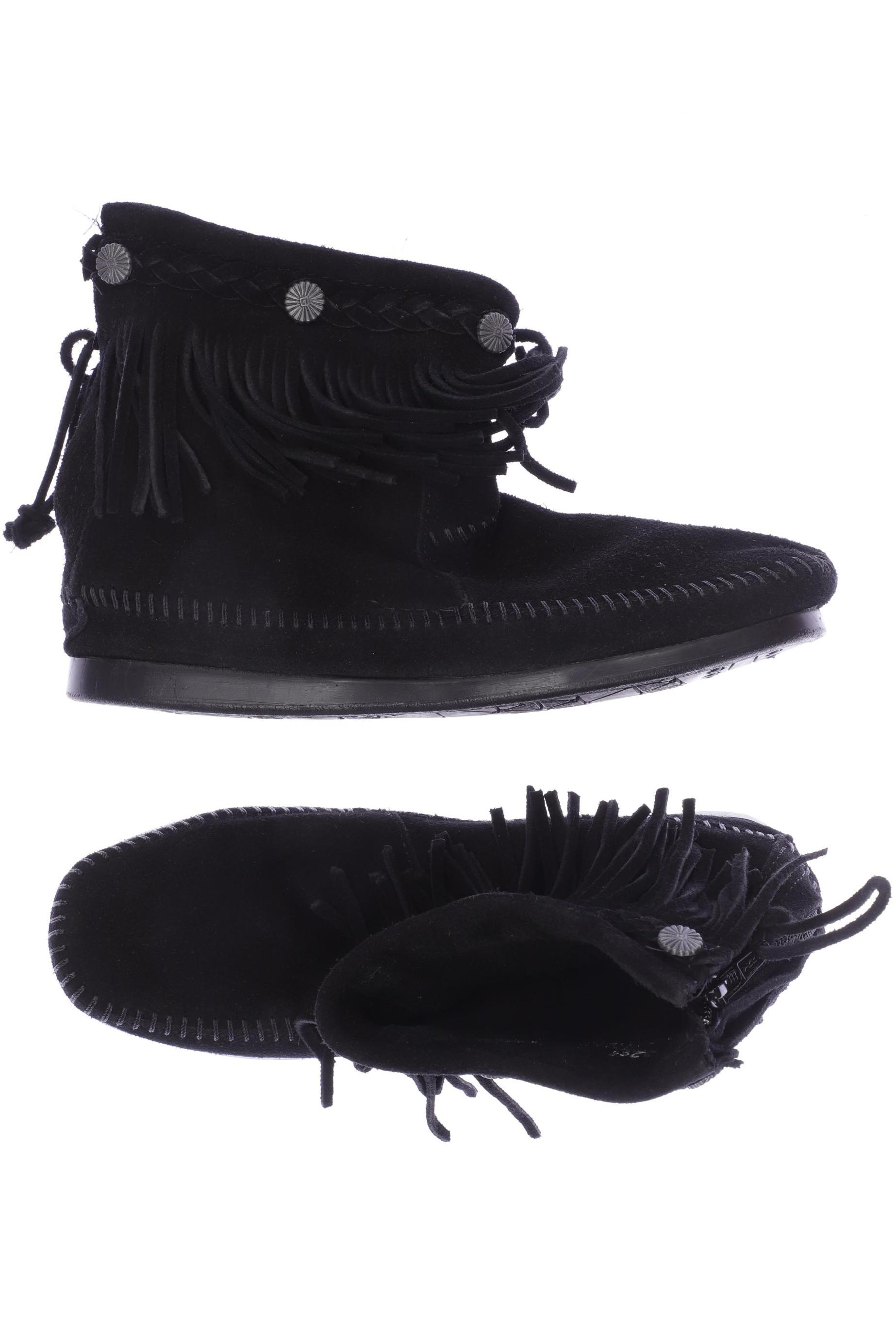 

Minnetonka Damen Stiefelette, schwarz