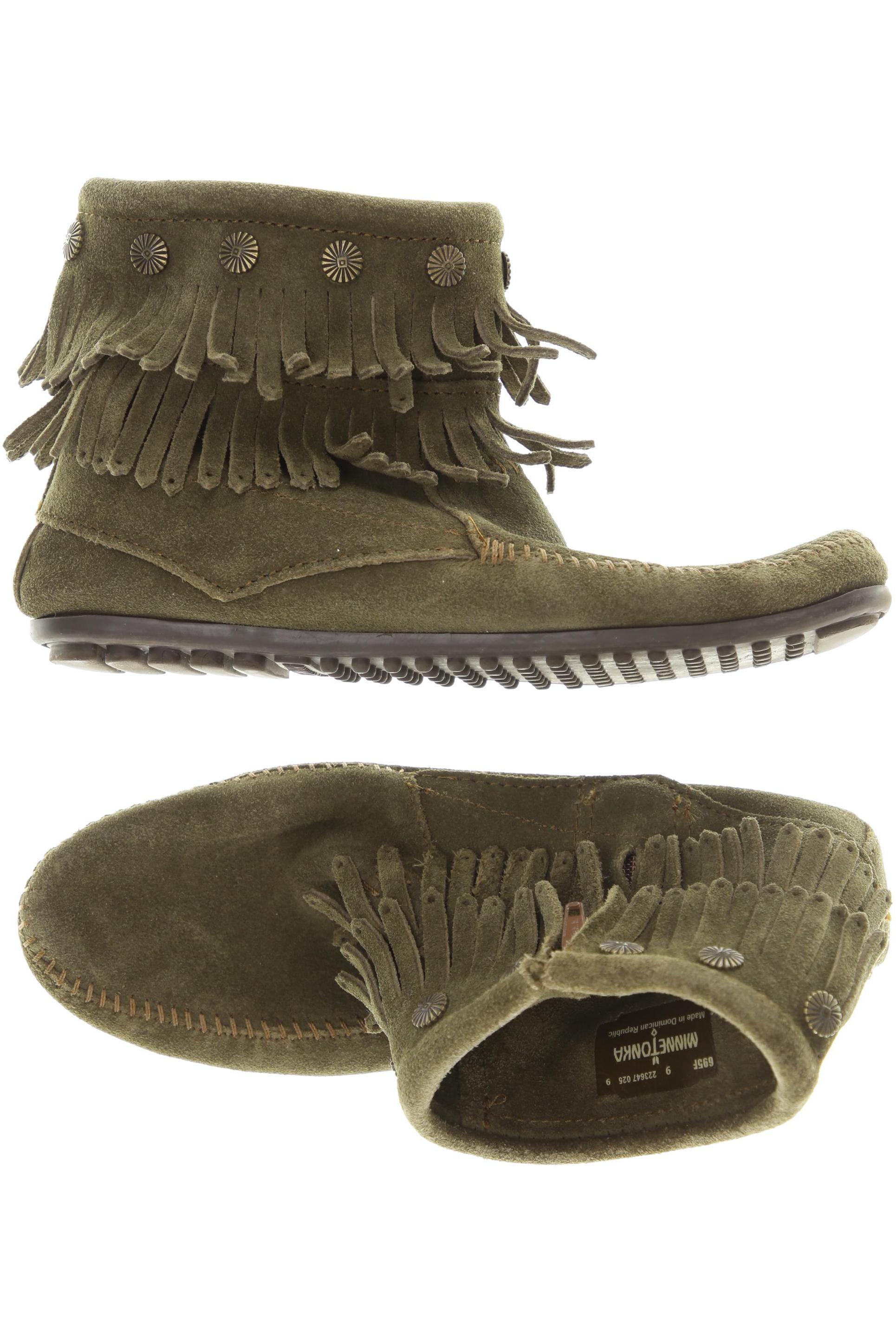 

Minnetonka Damen Stiefelette, grün, Gr. 38
