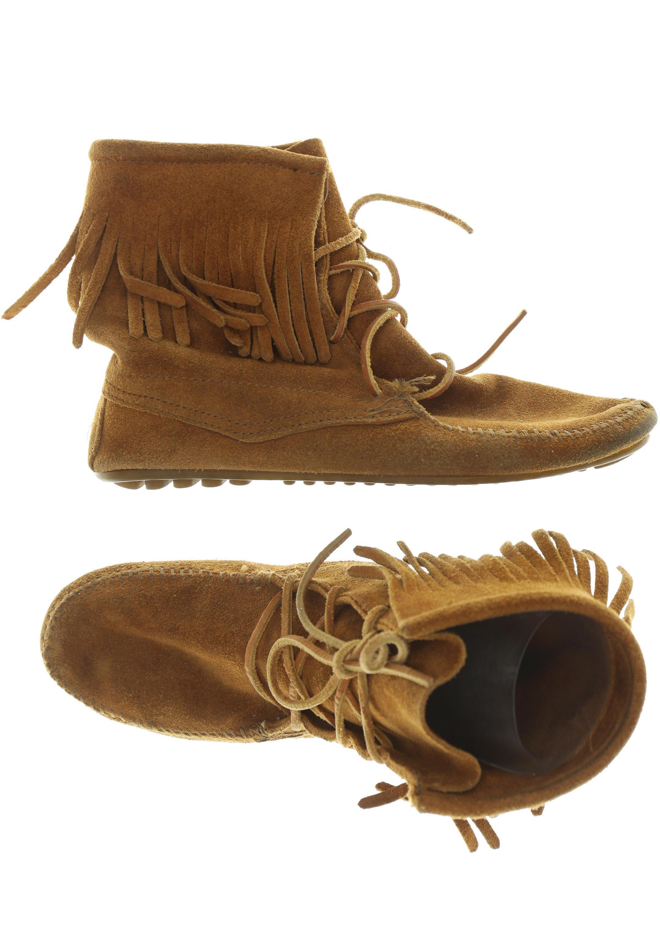 

Minnetonka Damen Stiefelette, braun, Gr. 39