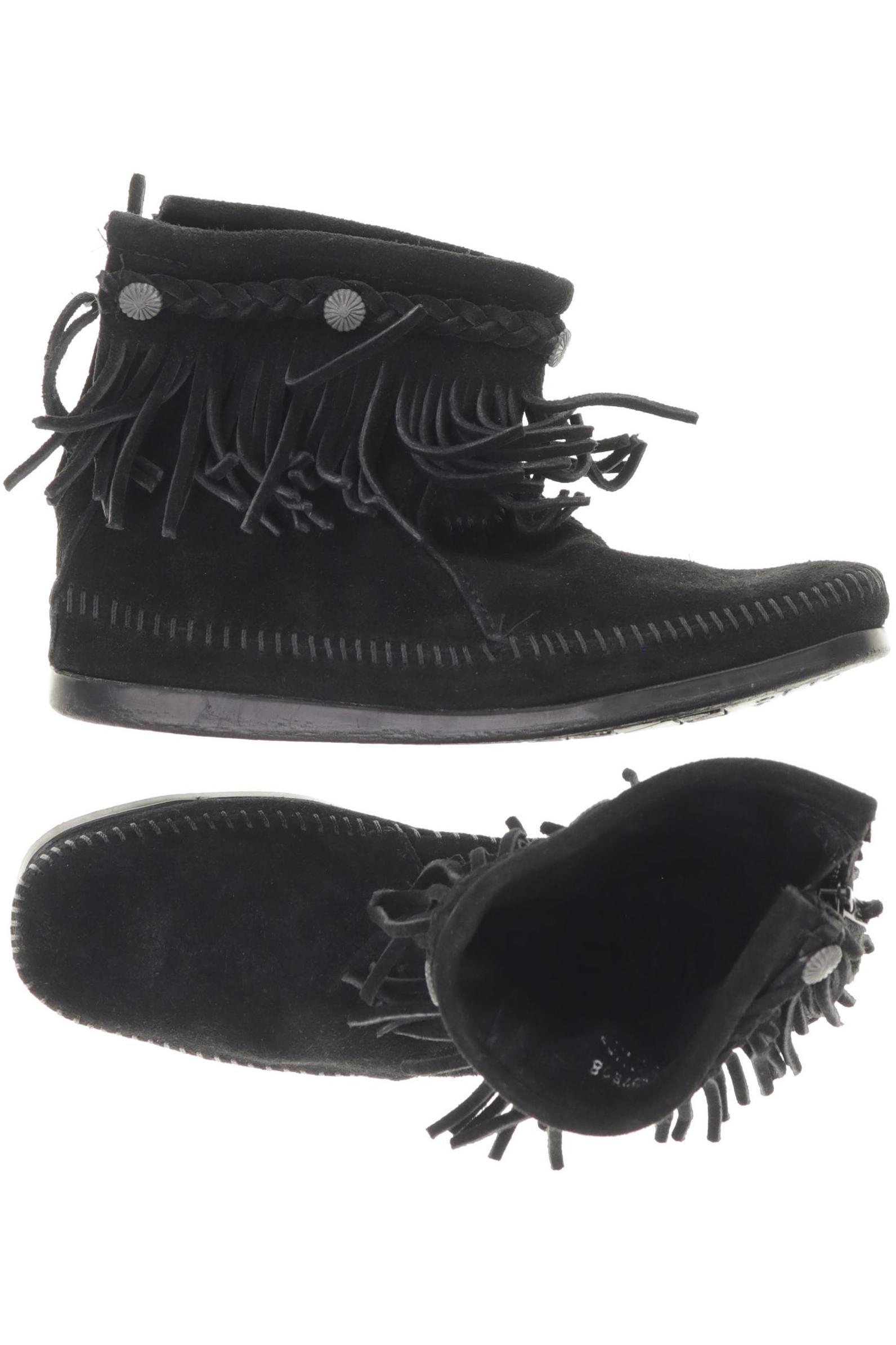 

Minnetonka Damen Stiefelette, schwarz, Gr. 38