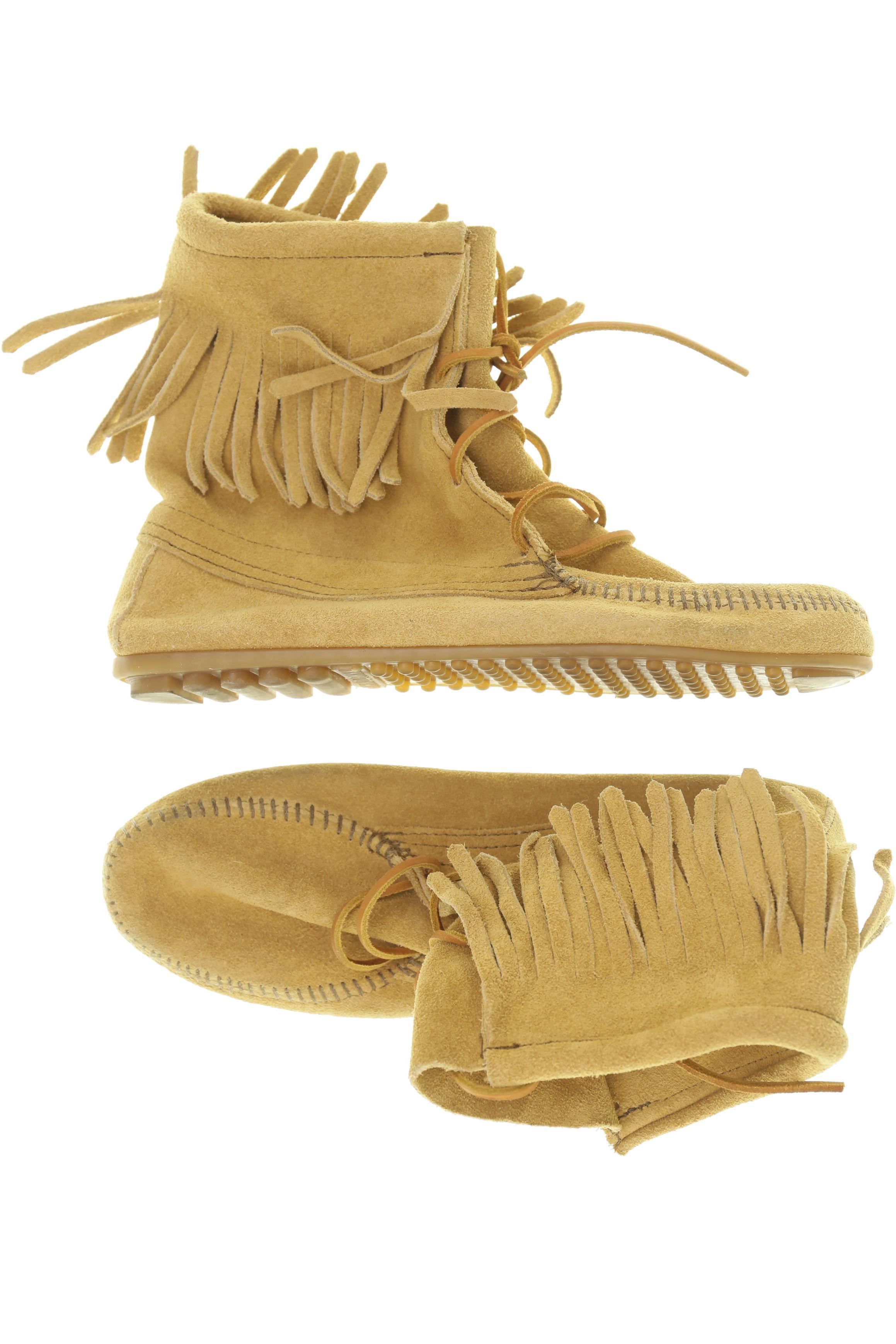 

Minnetonka Damen Stiefelette, beige, Gr. 10
