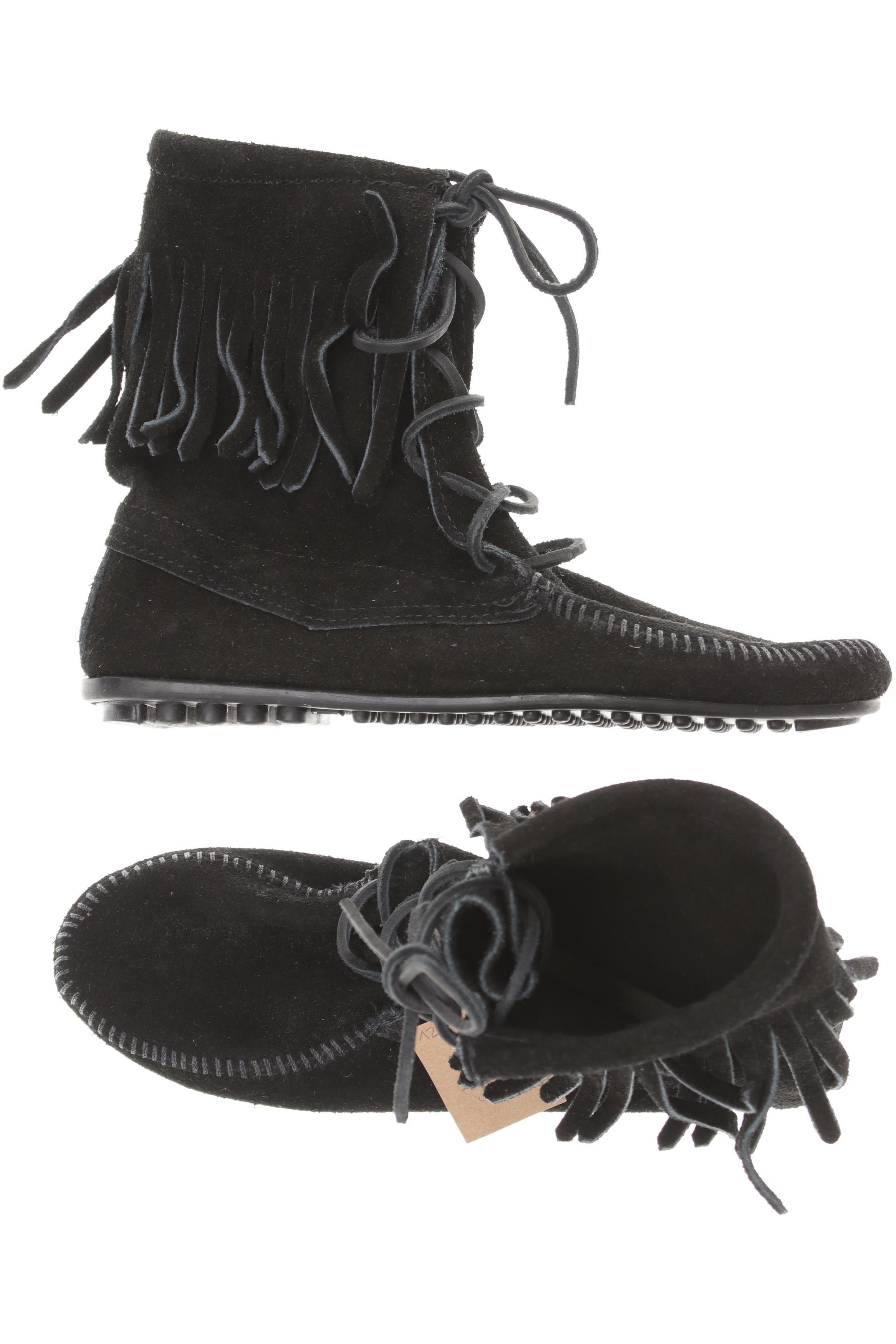

Minnetonka Damen Stiefelette, schwarz, Gr. 6